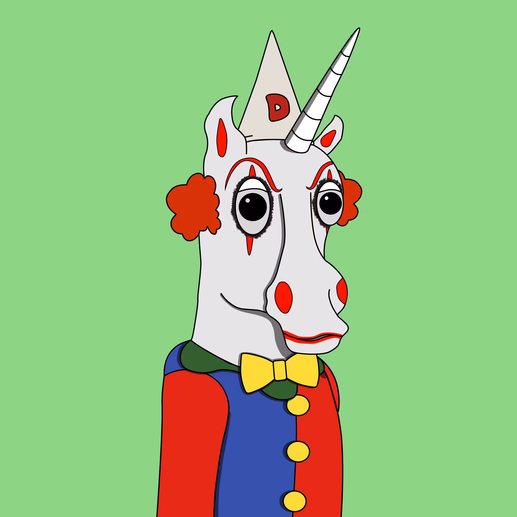 Awesome Unicorn - Clown #196