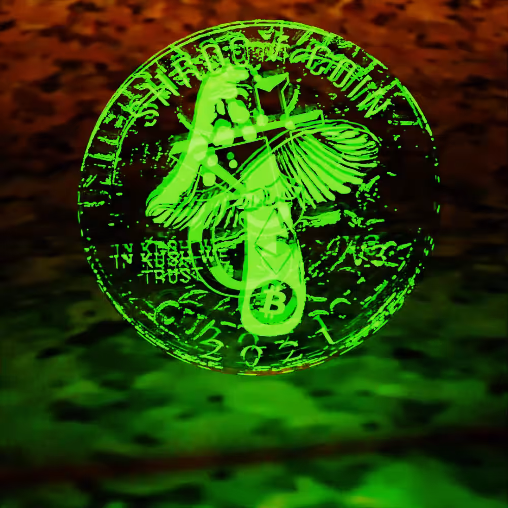 Shroom Coin - Emerald