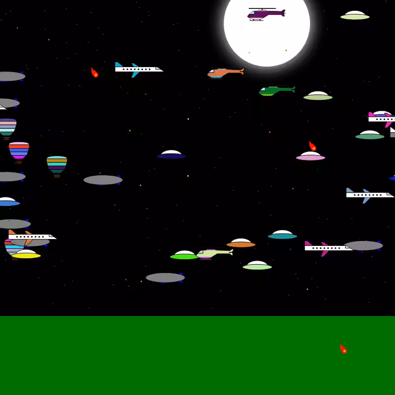 Busy Skies #20