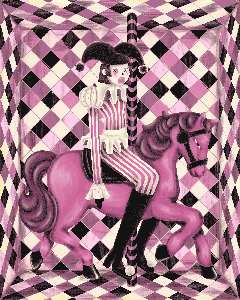Pink Pony Clown
