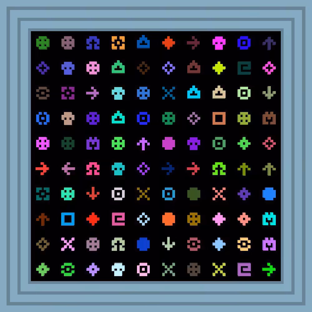 art-o-matic.xyz :: Procedural Symbols #439/1000