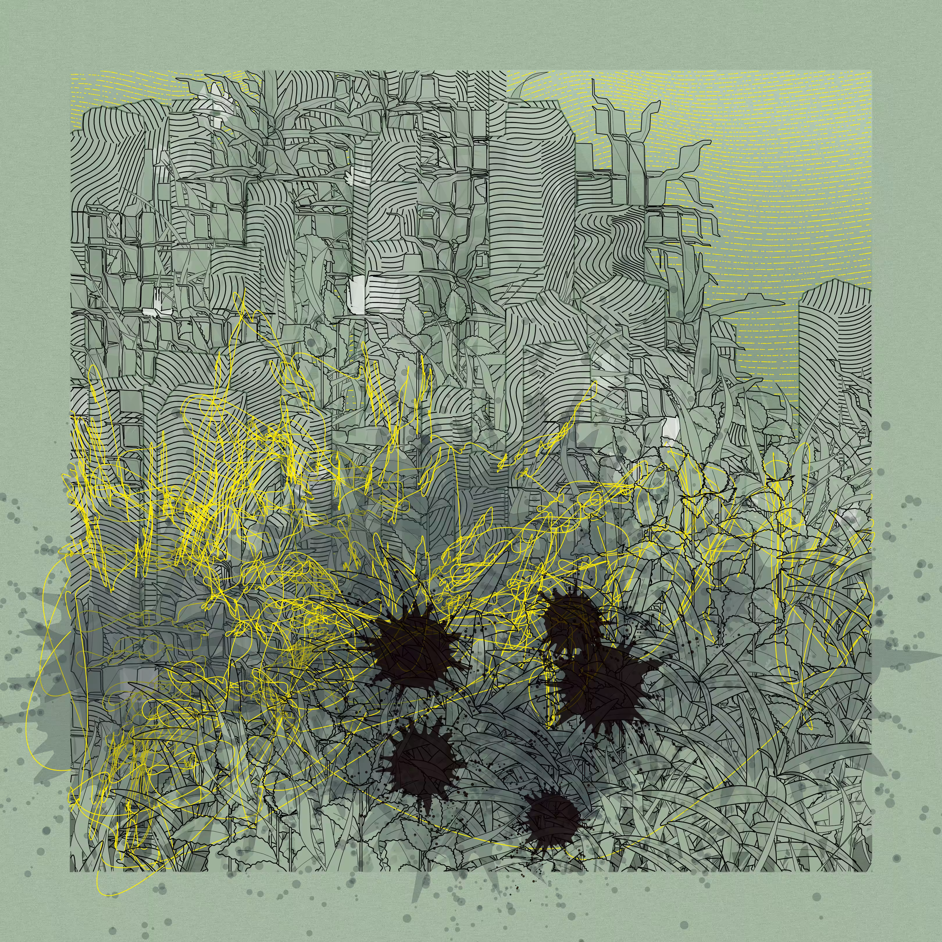 Landscape with Carbon Capture #7990