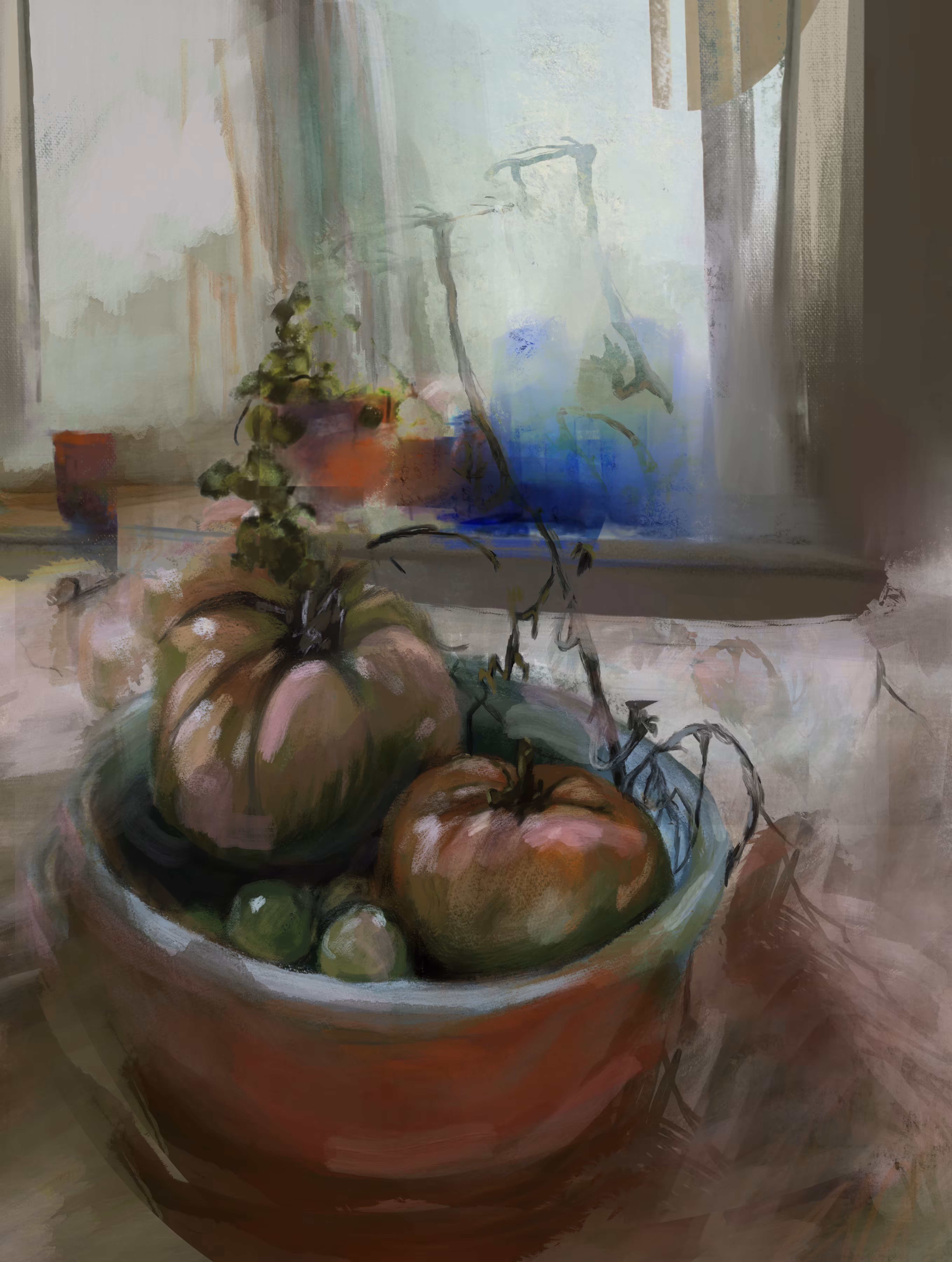 Still Life with Tomatoes 