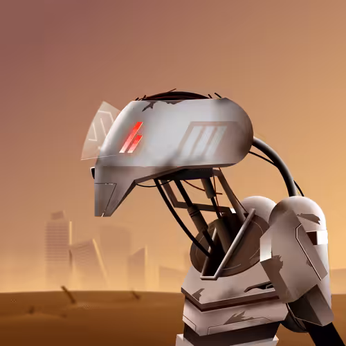 Savage Droids: THEOS Strategy Droid B-0808