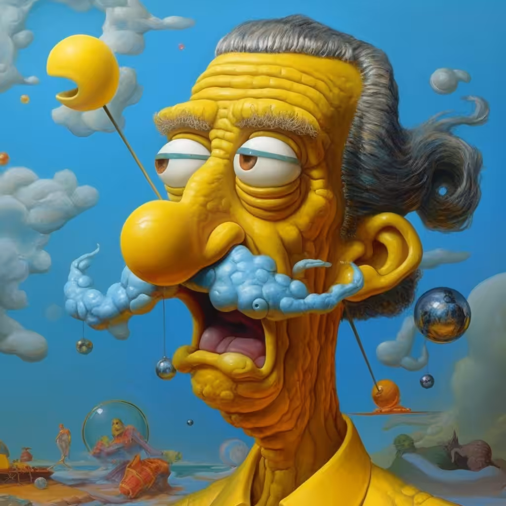 Cartoon Dali