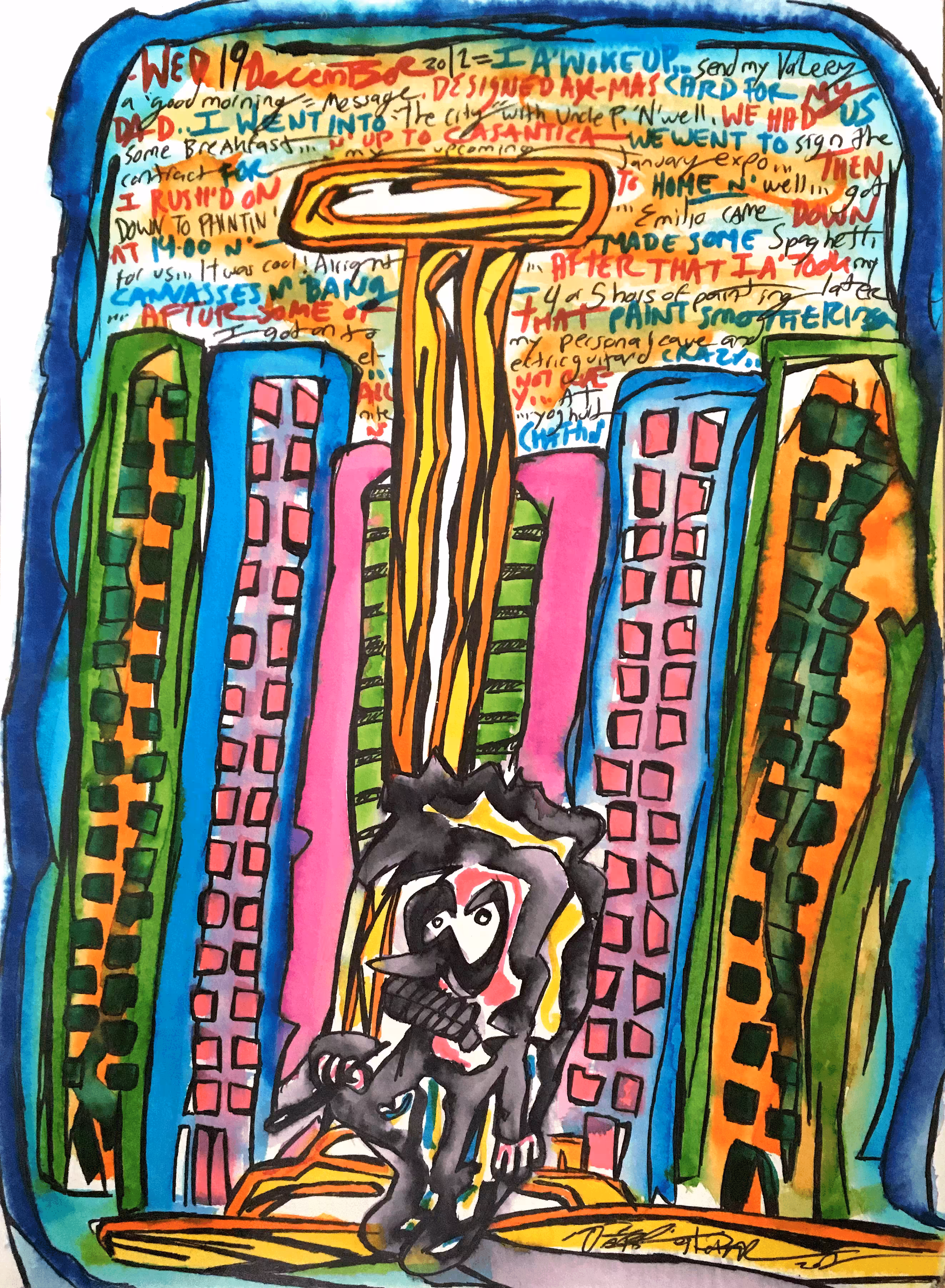 21- A Painter in the City