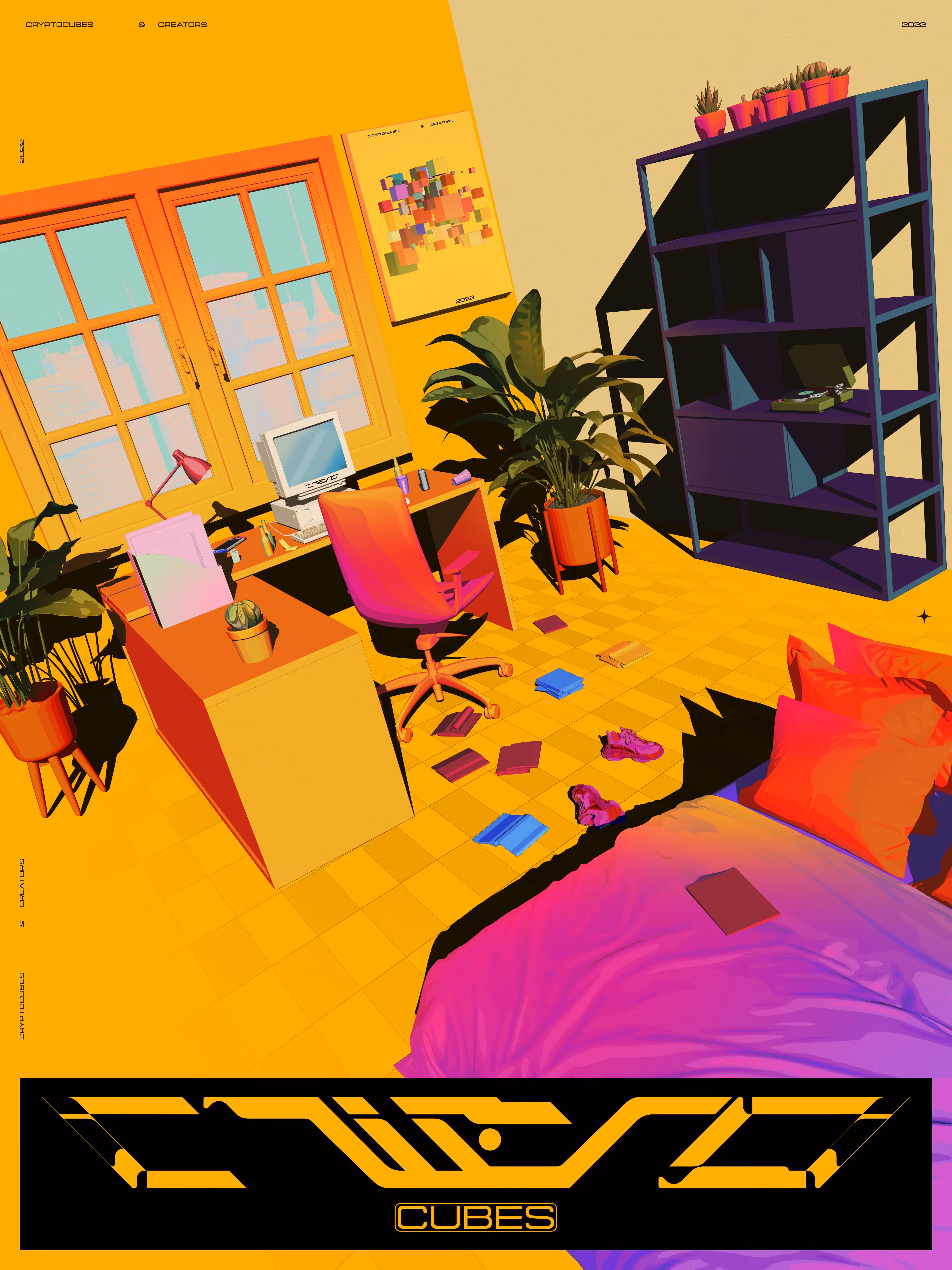 Cube World by Etiene Crauss - CryptoCube#176