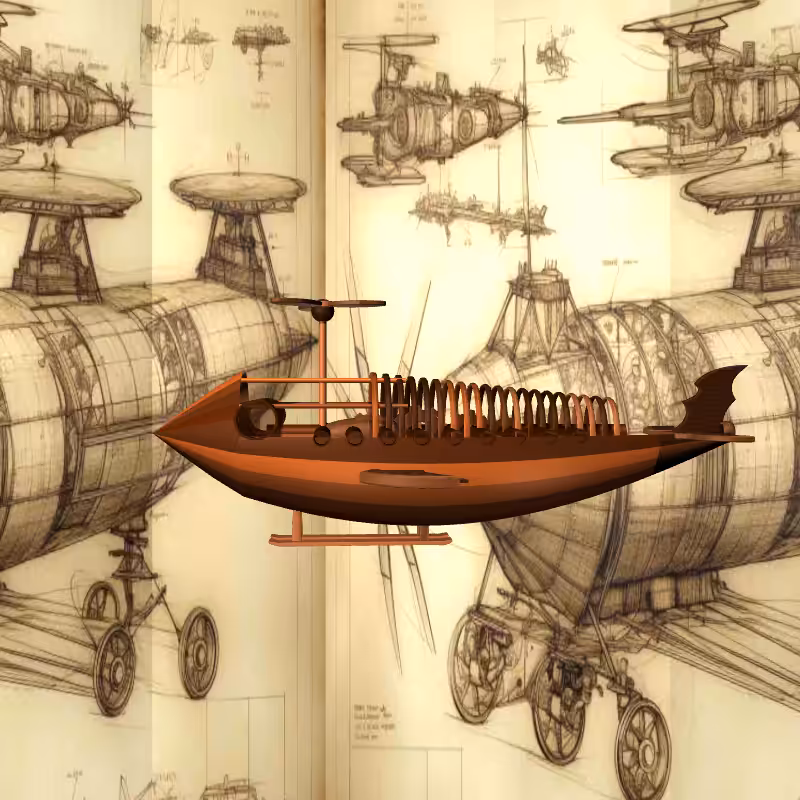 DAVINCI Flying Object #10