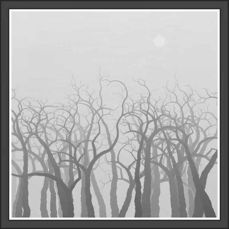 The Foggy Trees #136