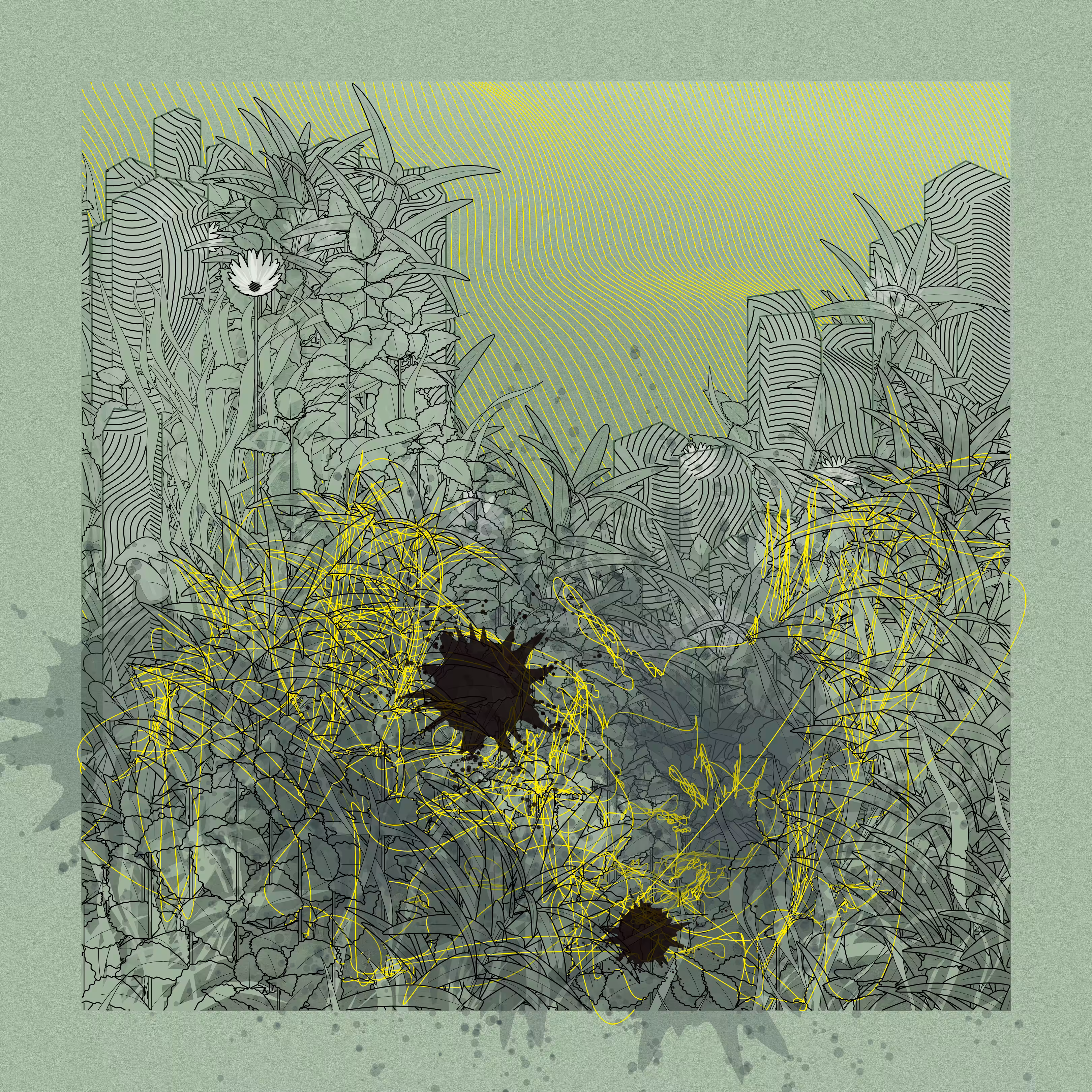Landscape with Carbon Capture #5510