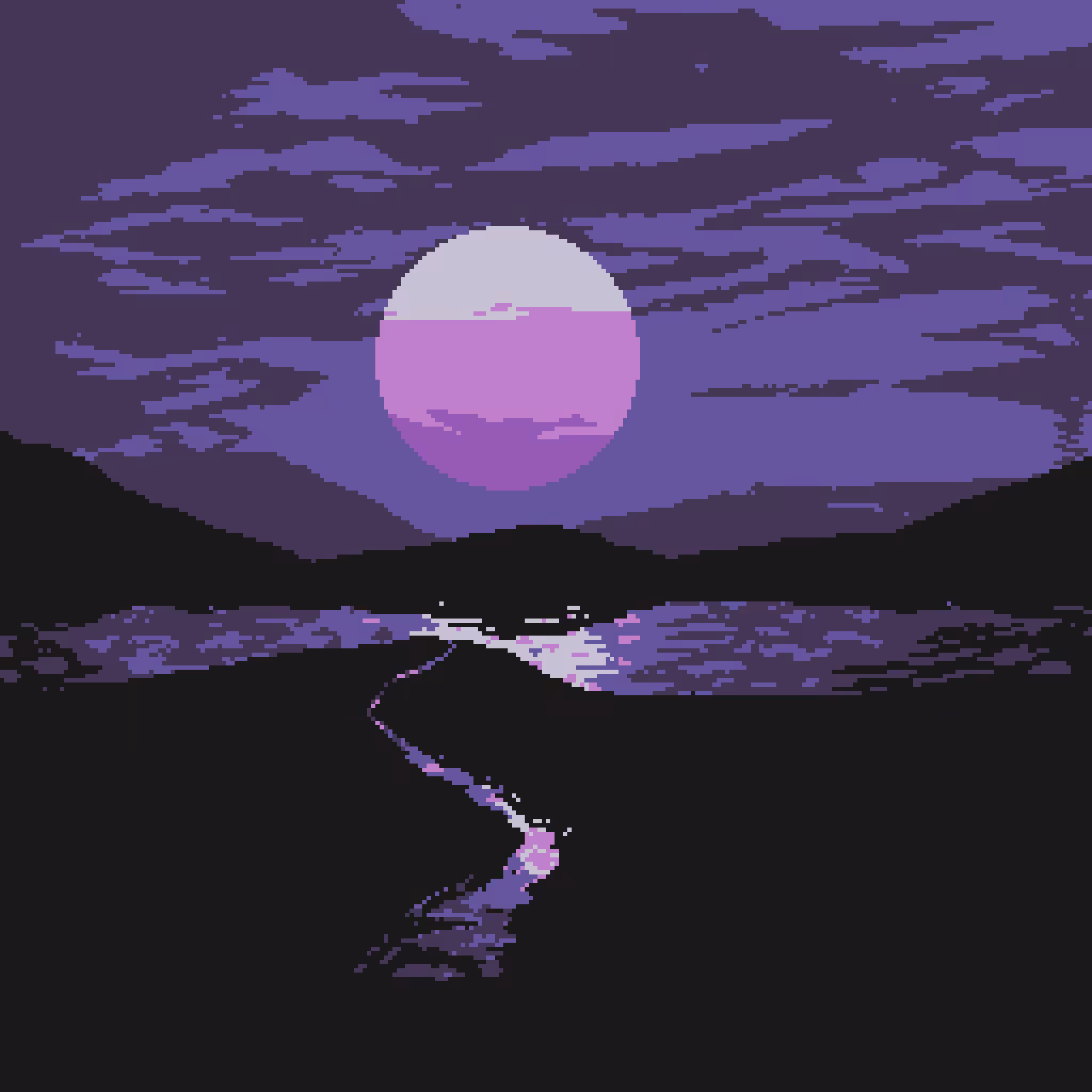 Pixel Sunset #48