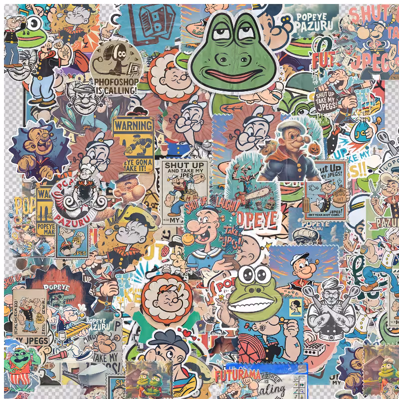 Sticker addict: PEPEYE #6