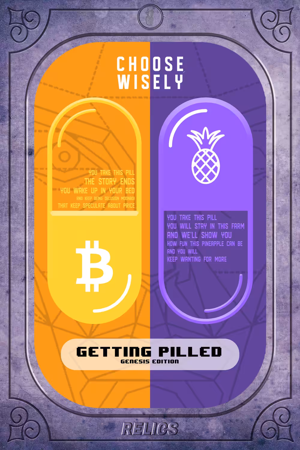Getting Pilled Relic