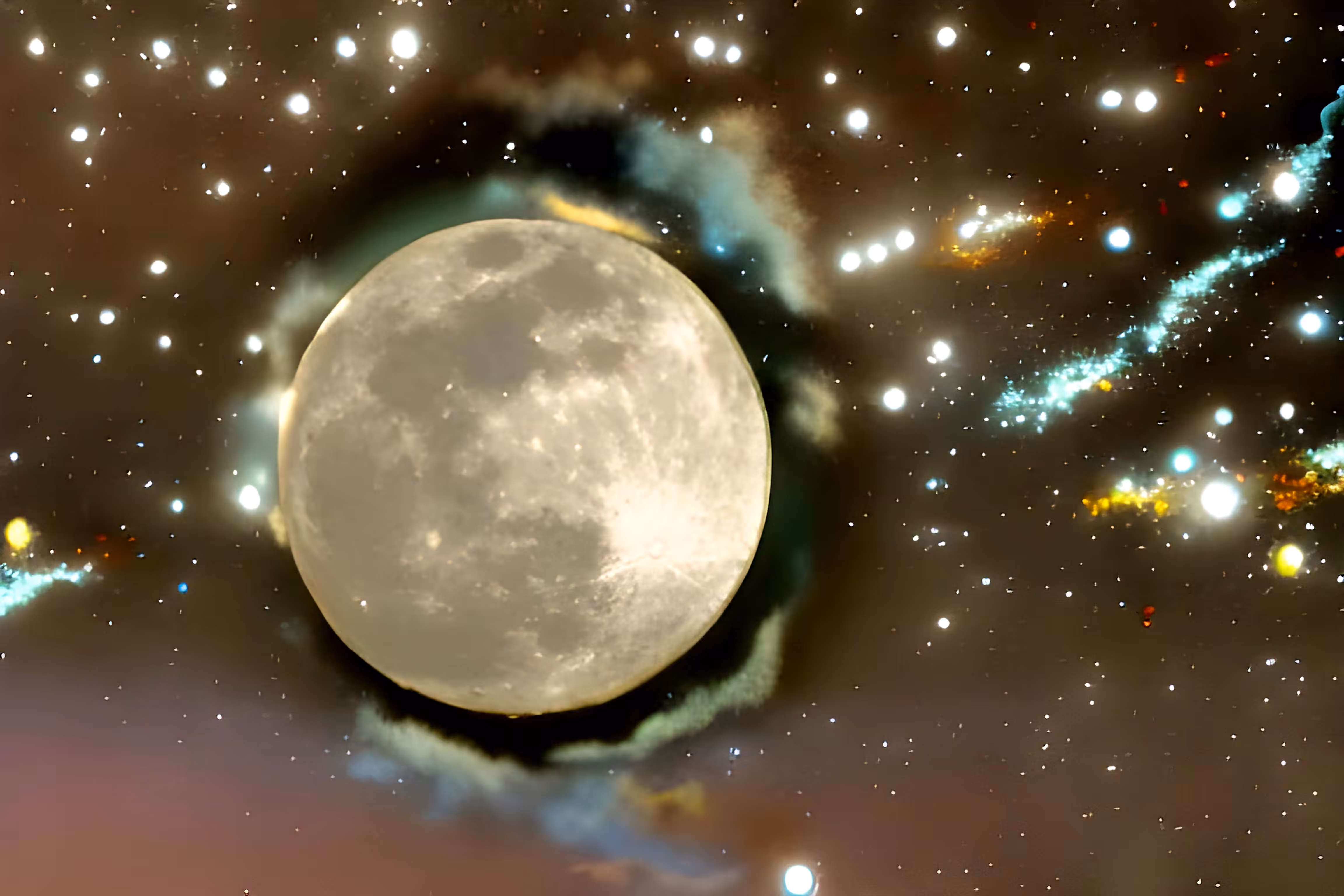 The hidden face of the Moon