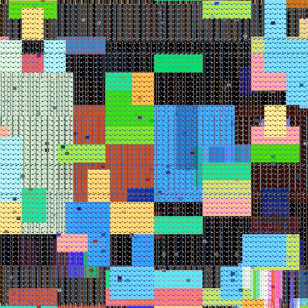 A Pixelated Dream Accumulations #22