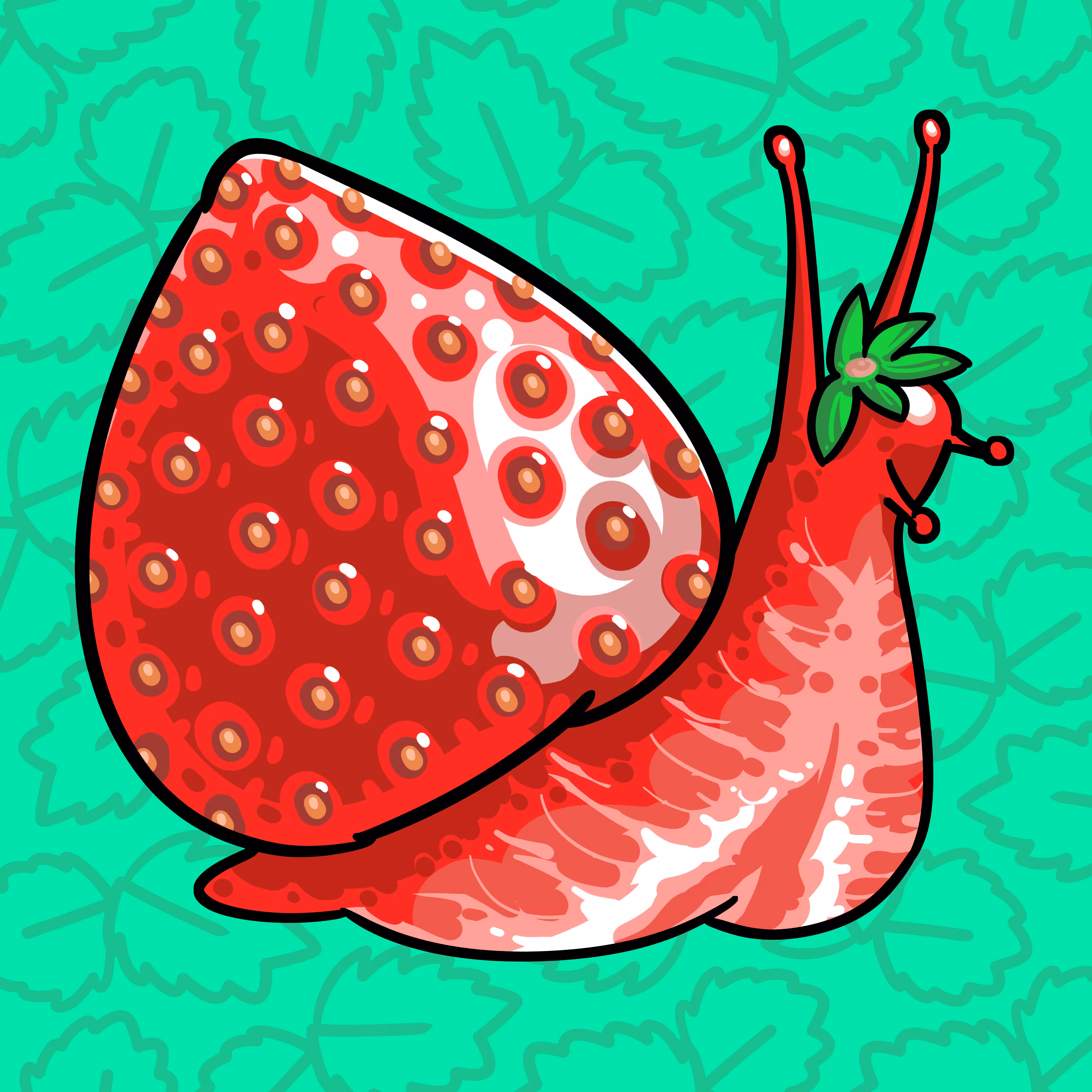 Snail1001 Strawberry