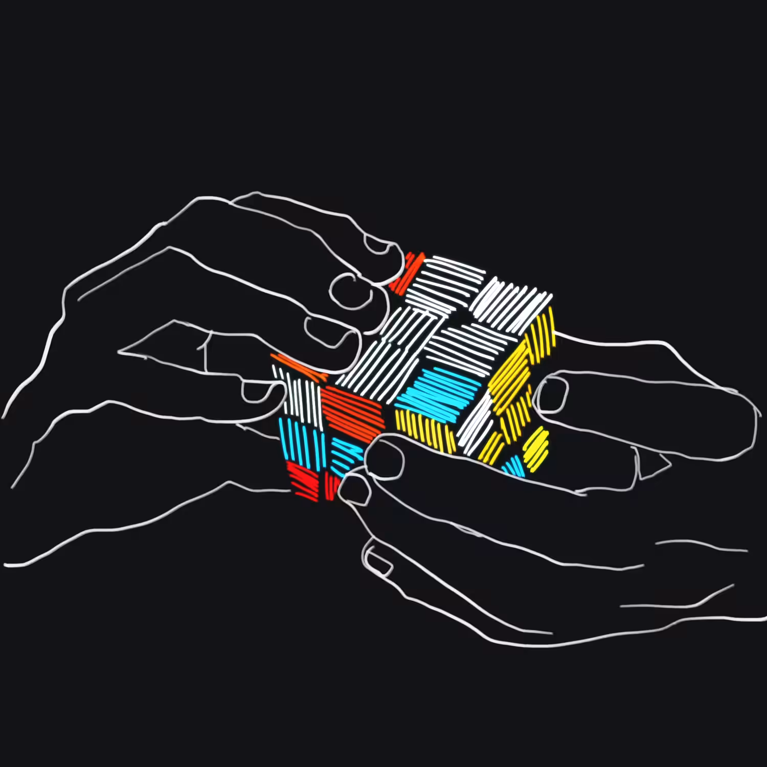 Magic crypto cube