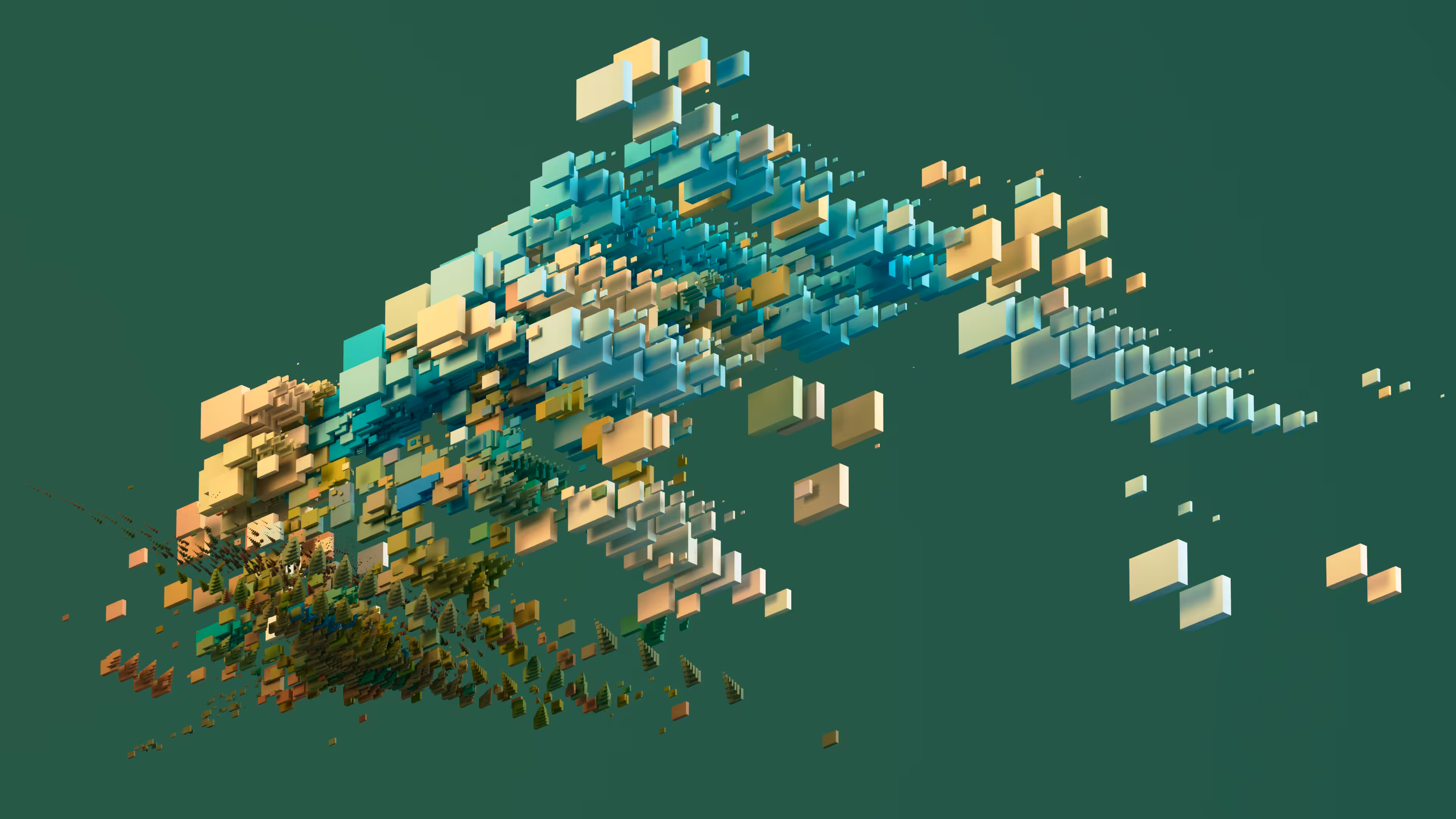 Distant Mountains 