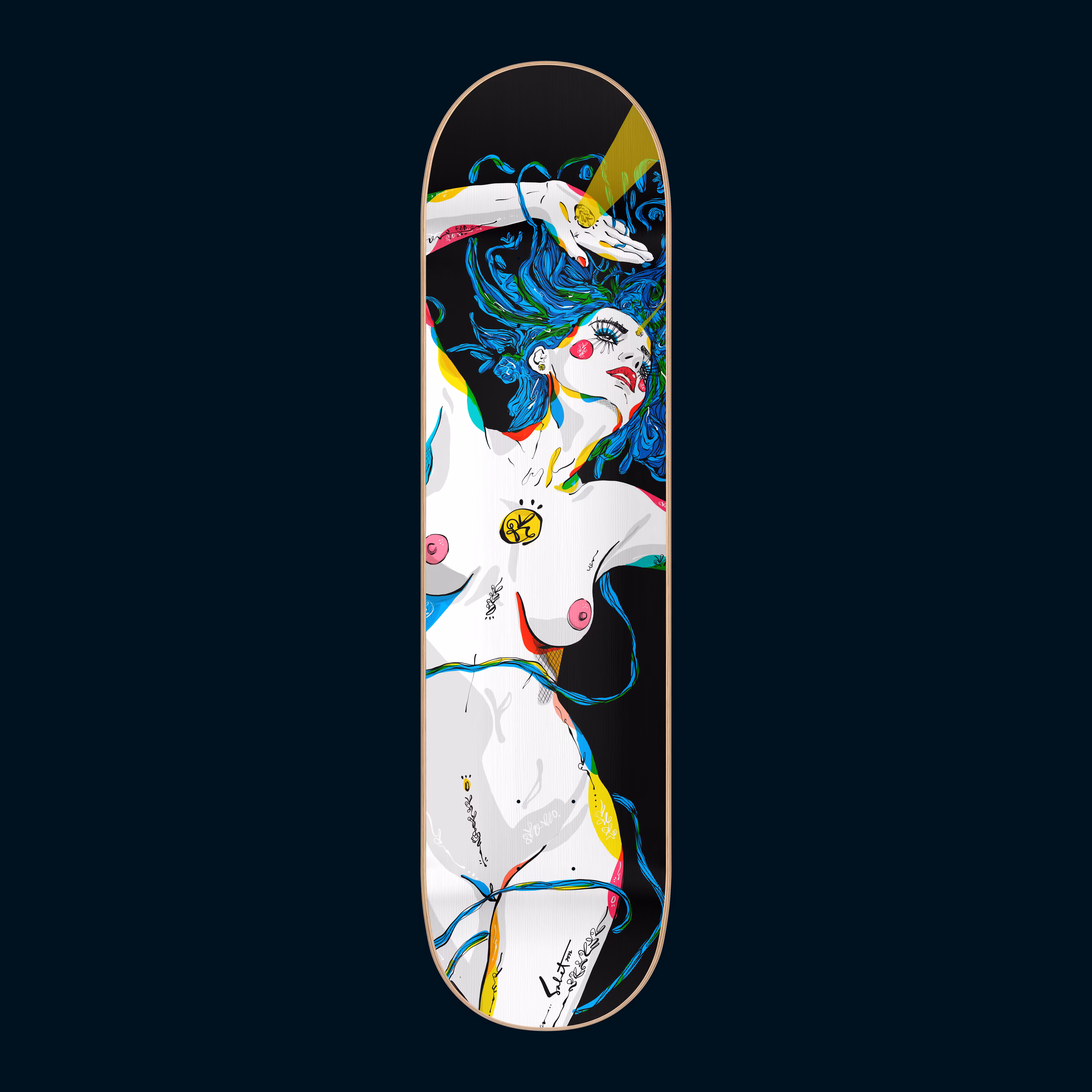 ULTRA LIGHT 2022 SABET SKATEBOARD DECK | PHYSICAL + DIGITAL