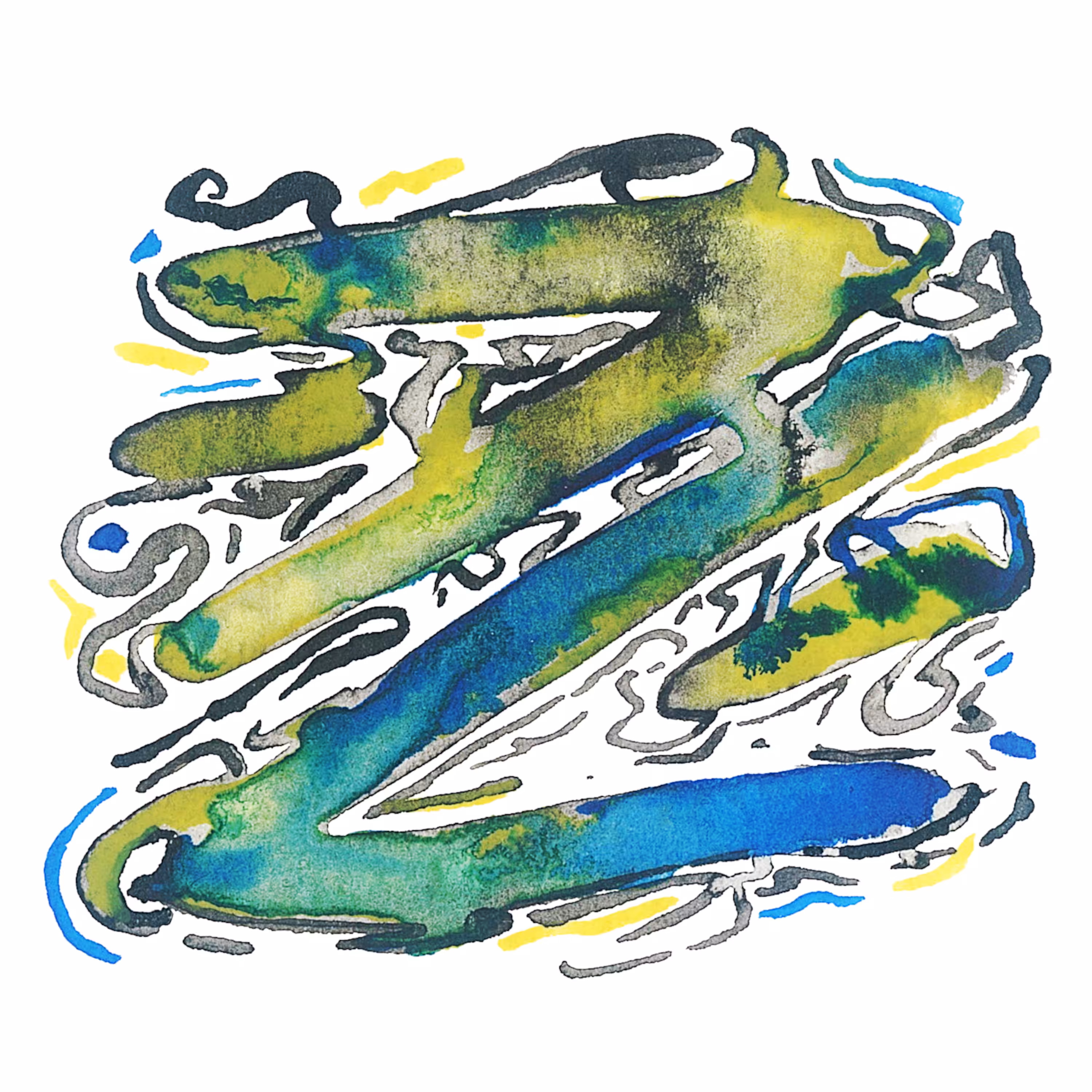 Water Glyphs #3