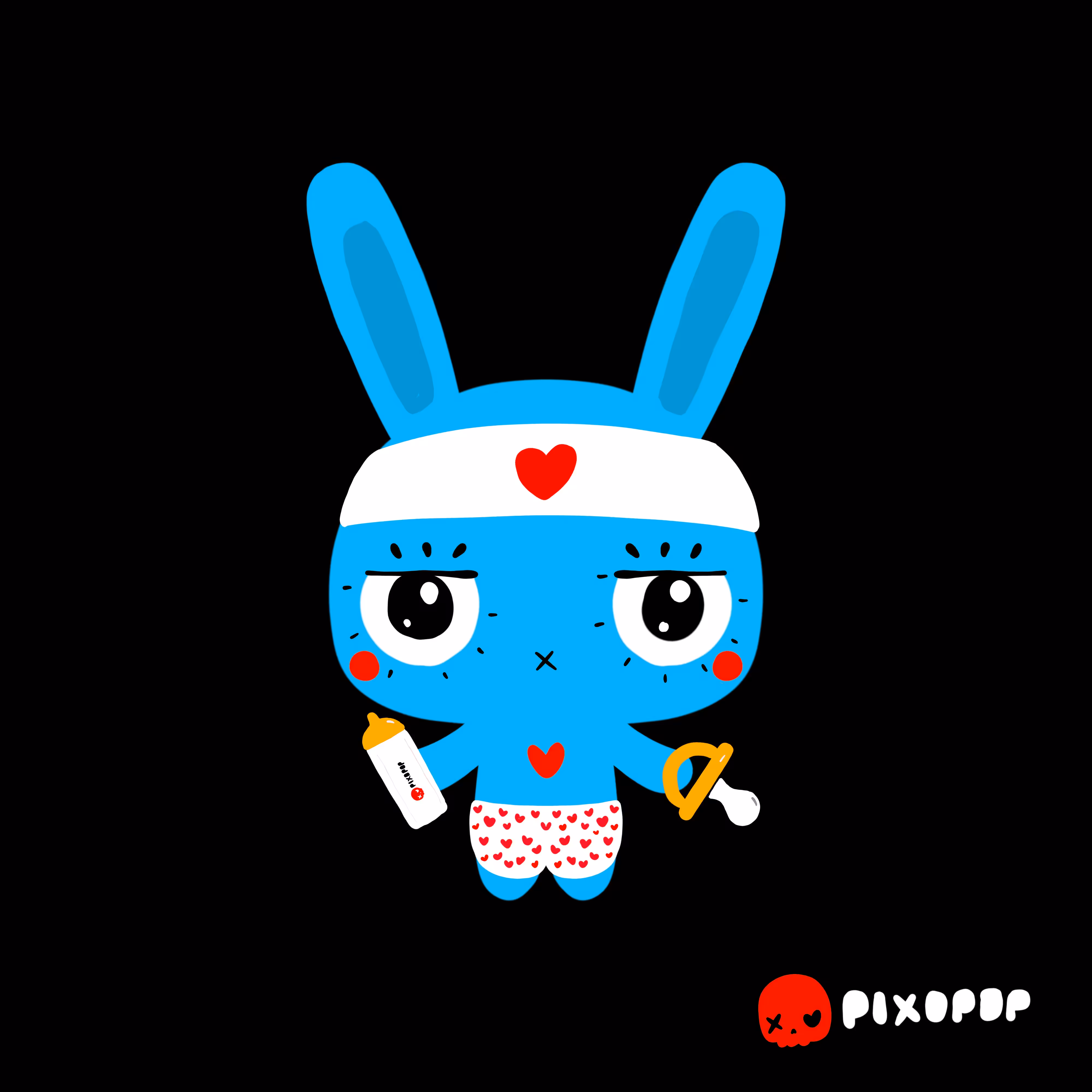 PIXOPOP CUTIES: Stitch Bunny #109
