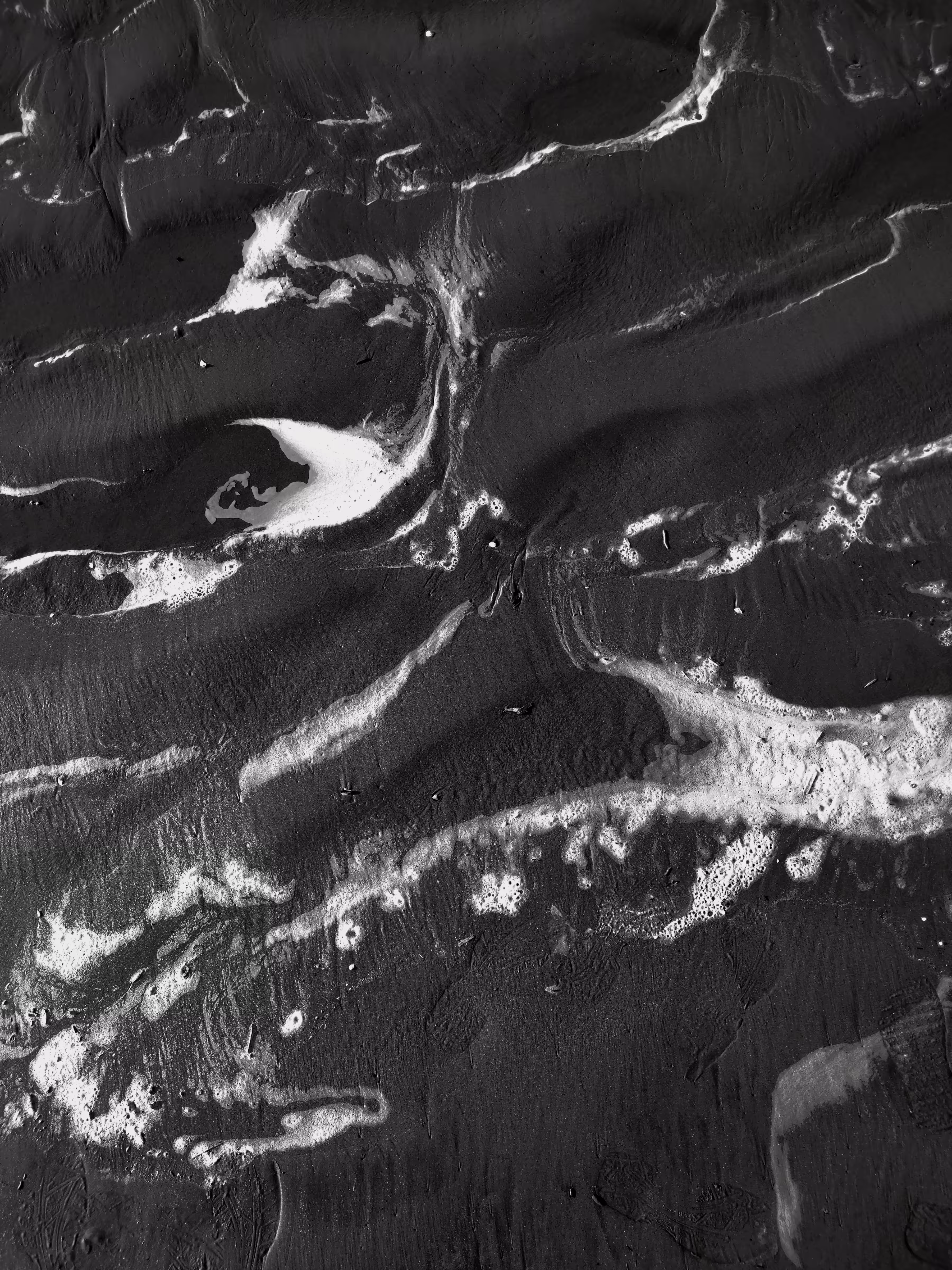 Chaos on the beach