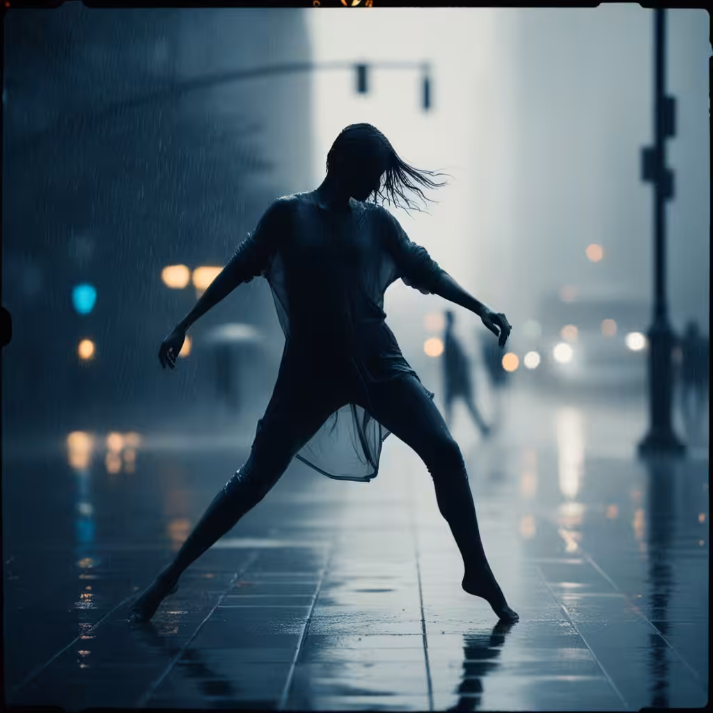 Dancing in the rain 🌧️ 
