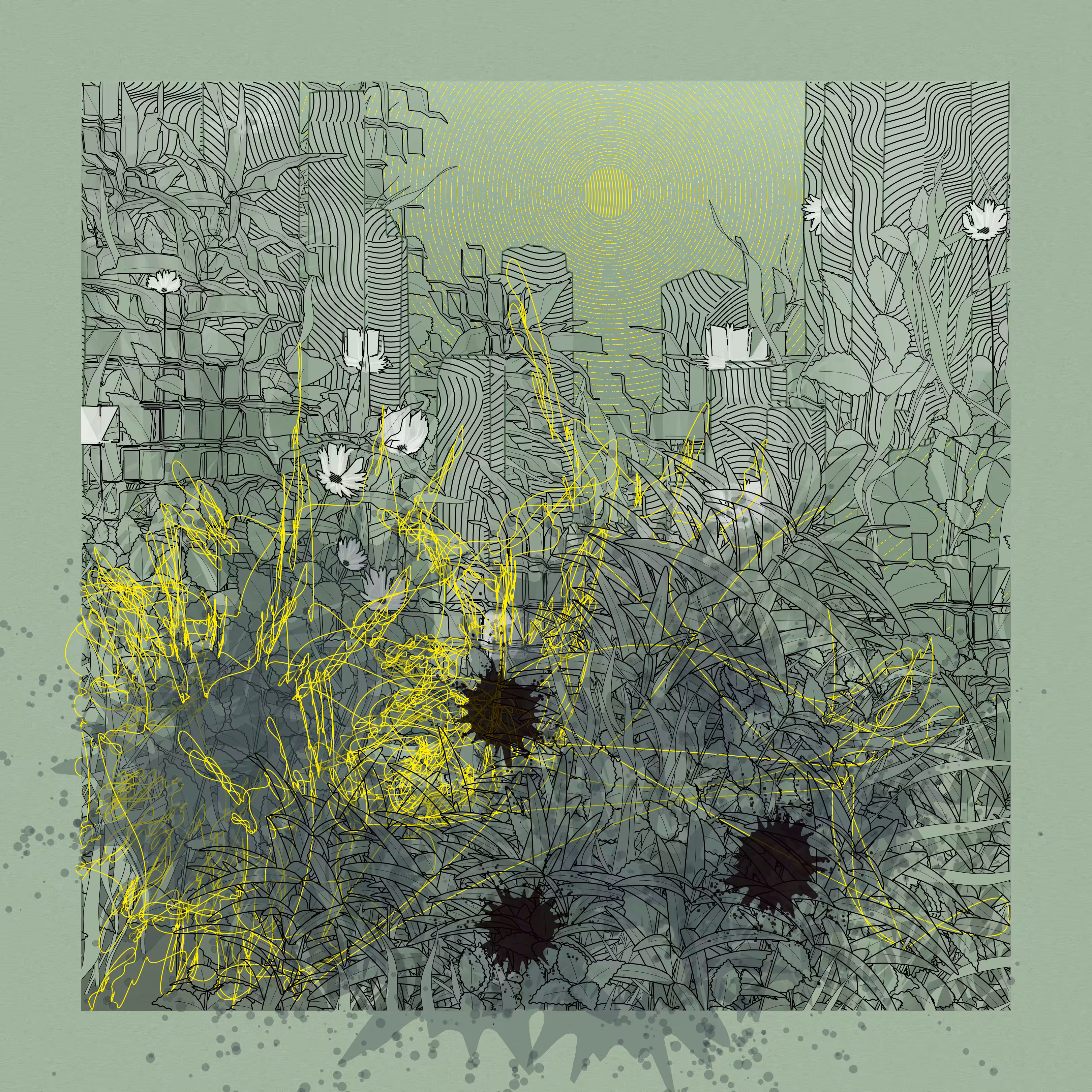 Landscape with Carbon Capture #6540