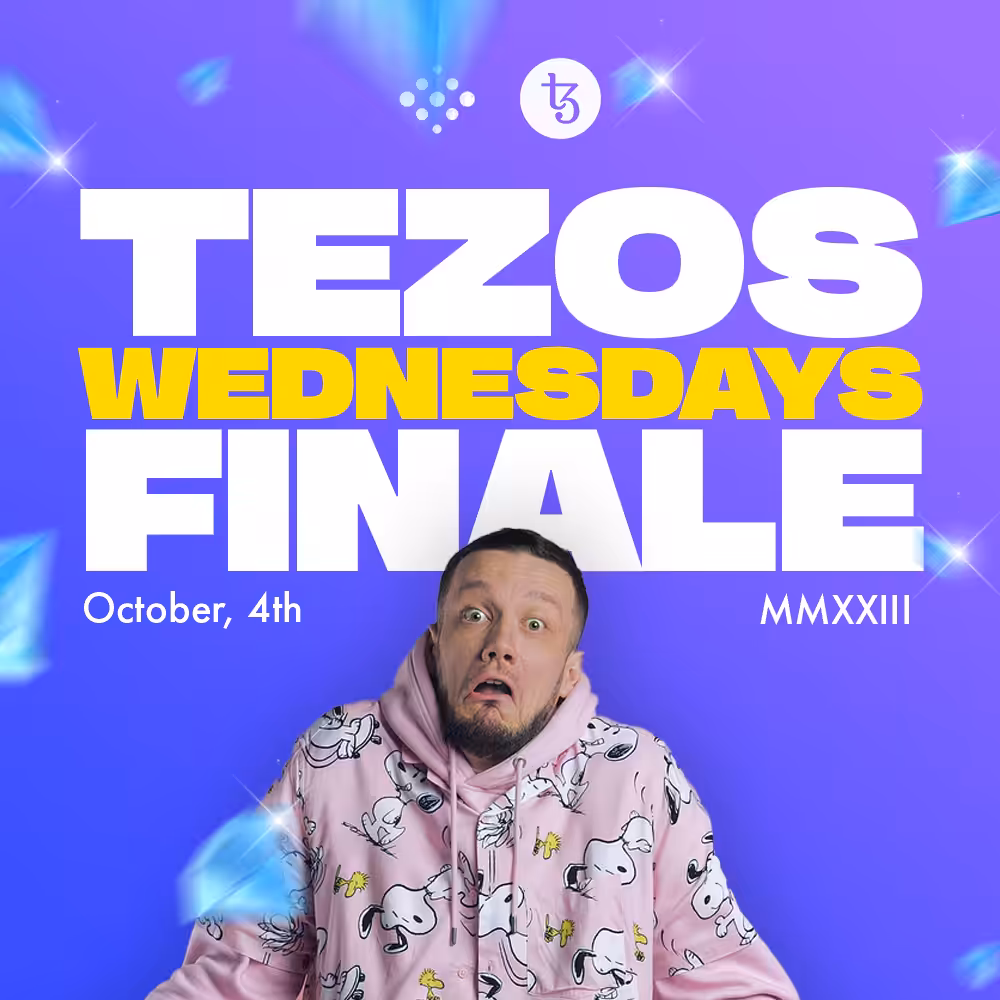 Tezos Wednesdays. Finale. Memorabilia