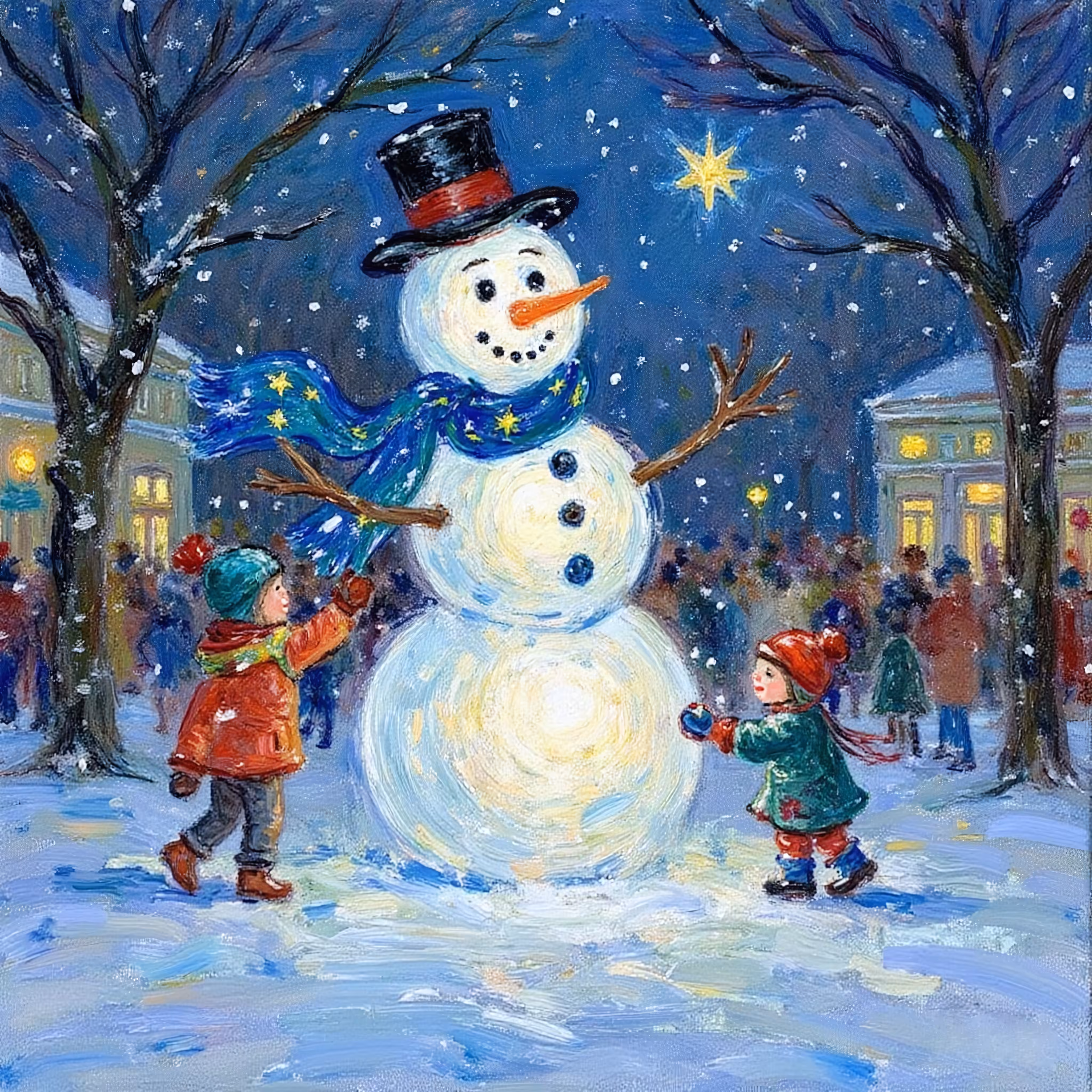 Serenity #240 - Happy Snowman