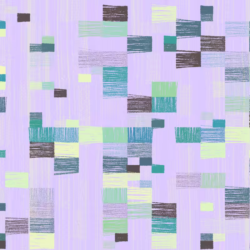 Composition #3 Patchwork Quilt #134