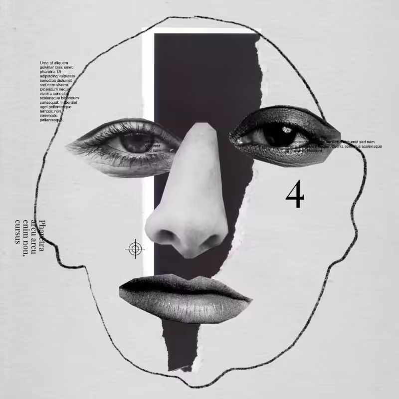 Collage faces #122