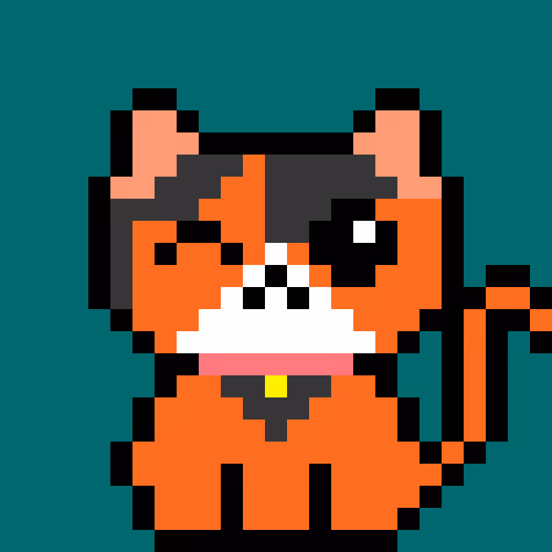 pixel cat #6