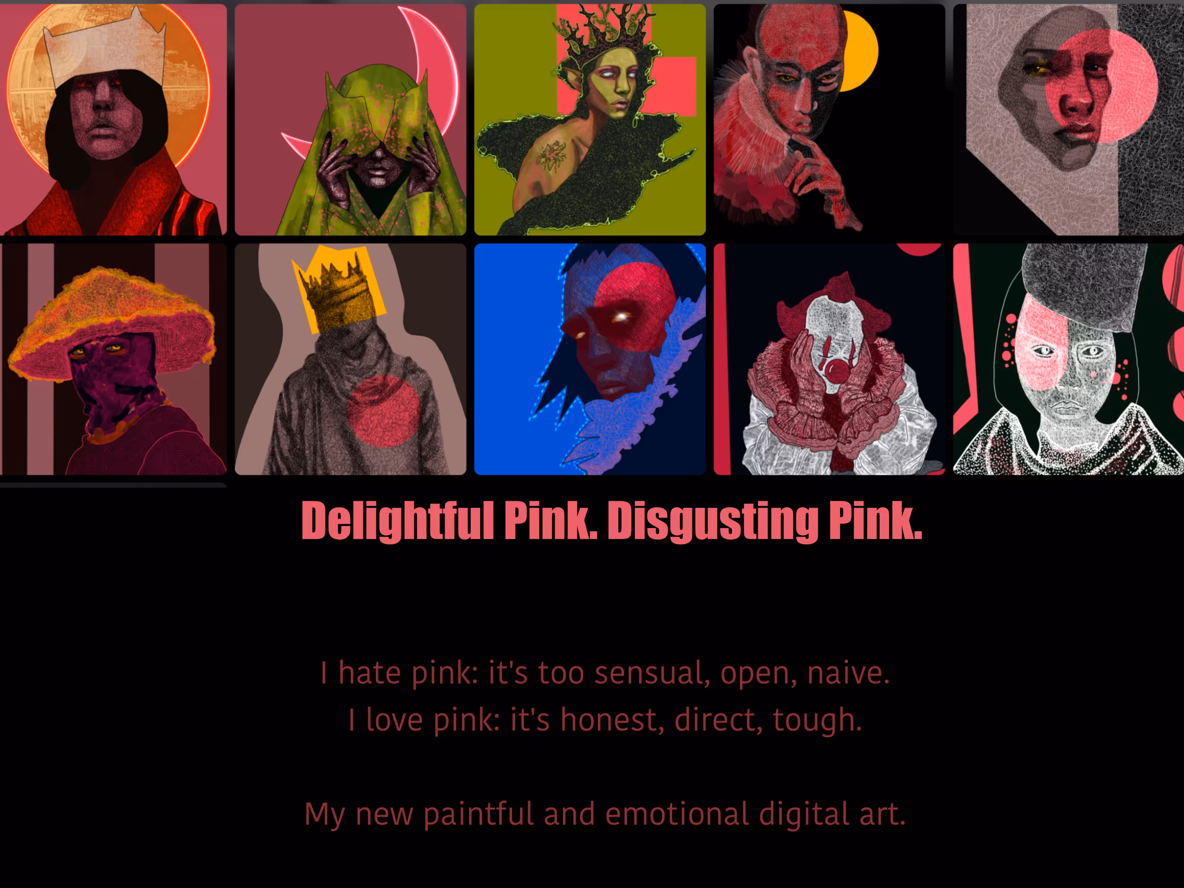 Delightful Pink. Disgusting Pink.