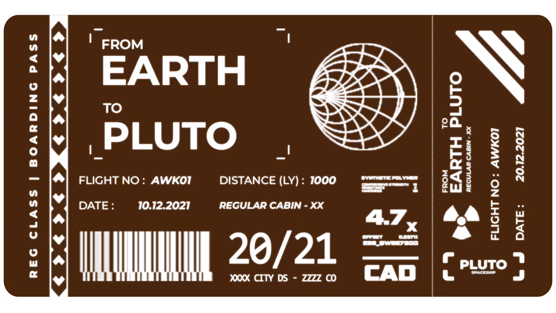 EARTH TO PLUTO