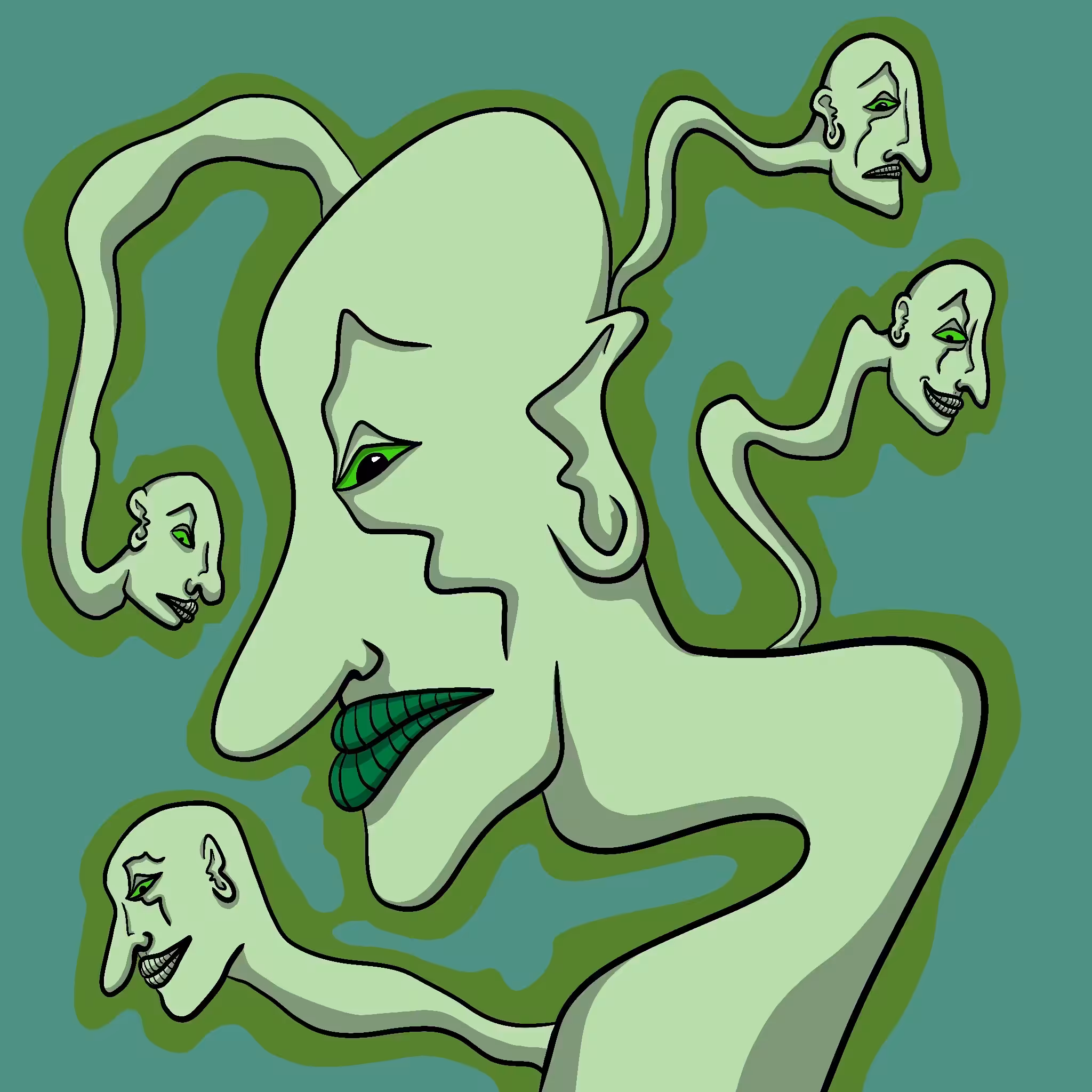 #21 Slime Ghoul Face