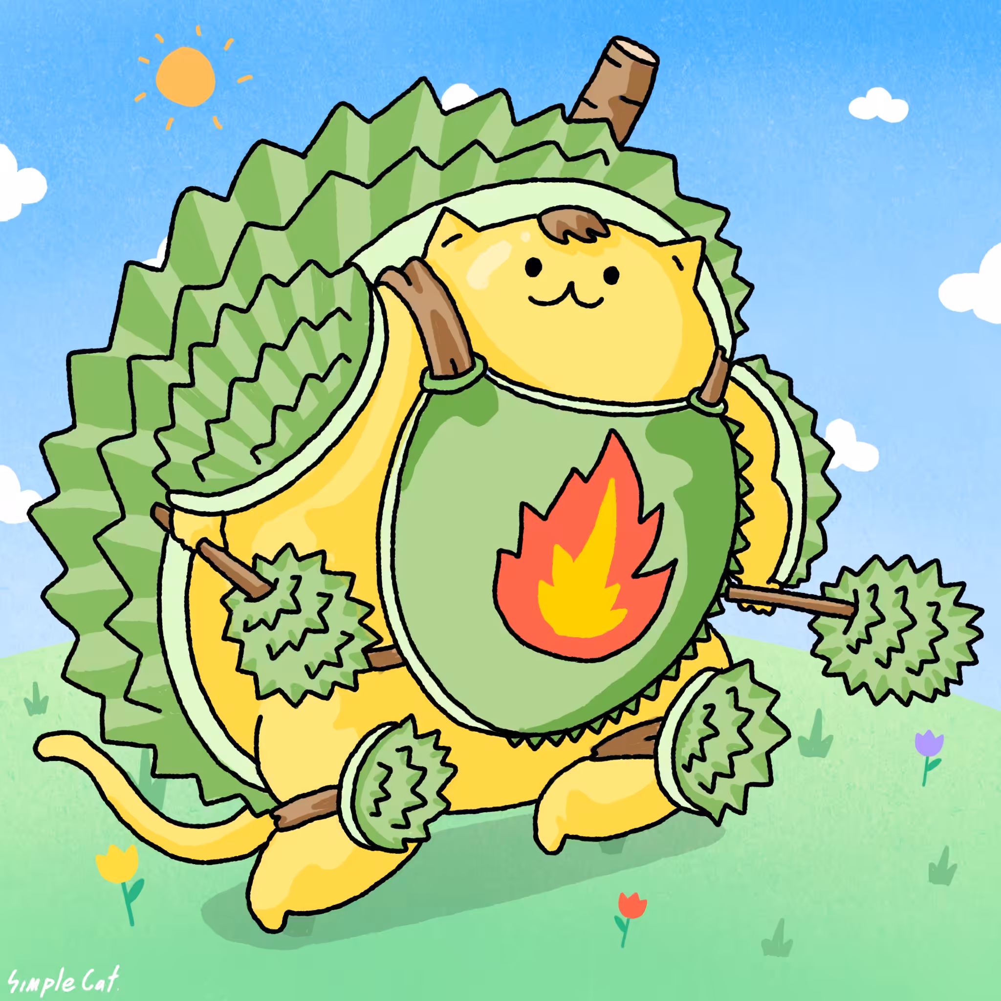 No.18 Durian Cat