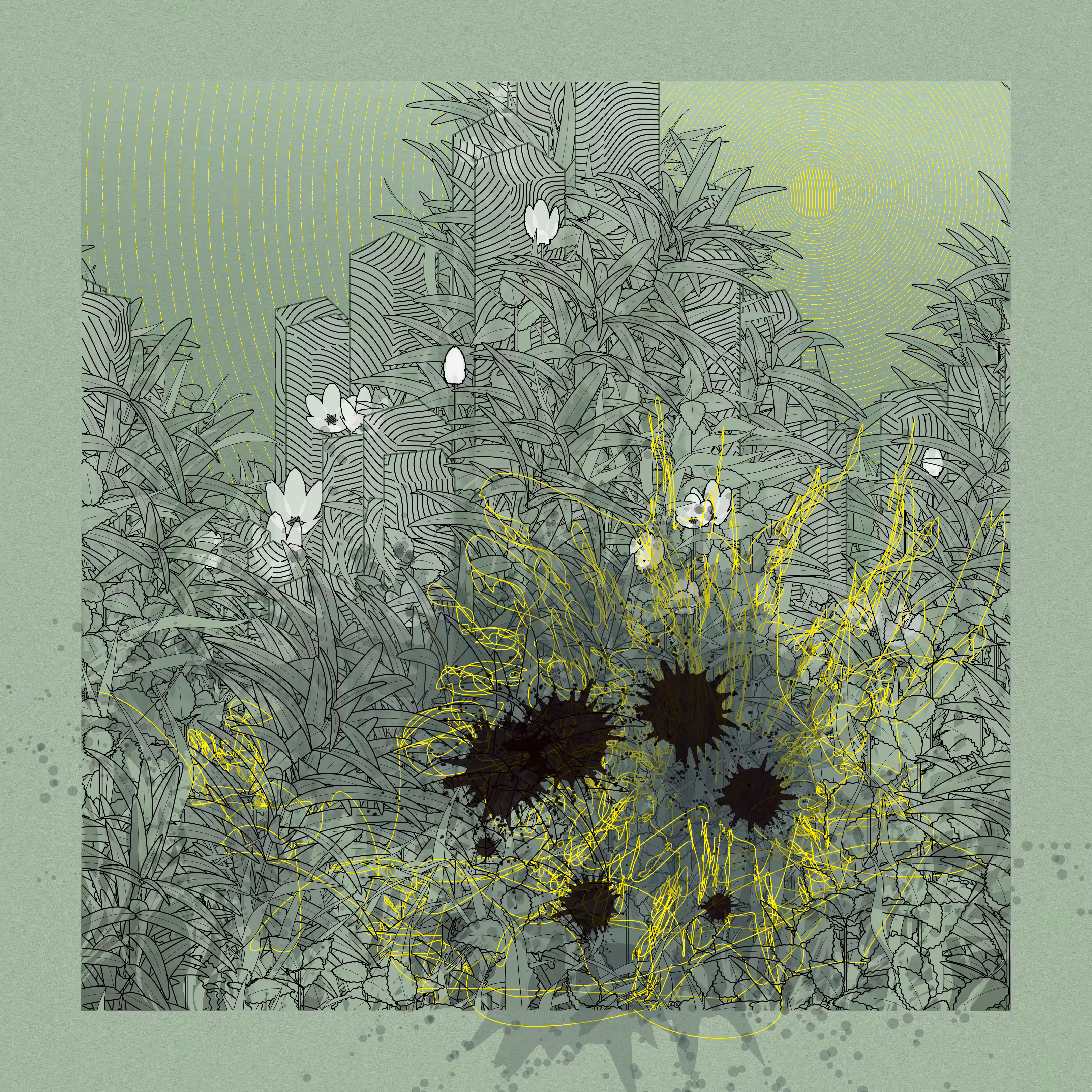Landscape with Carbon Capture #3411