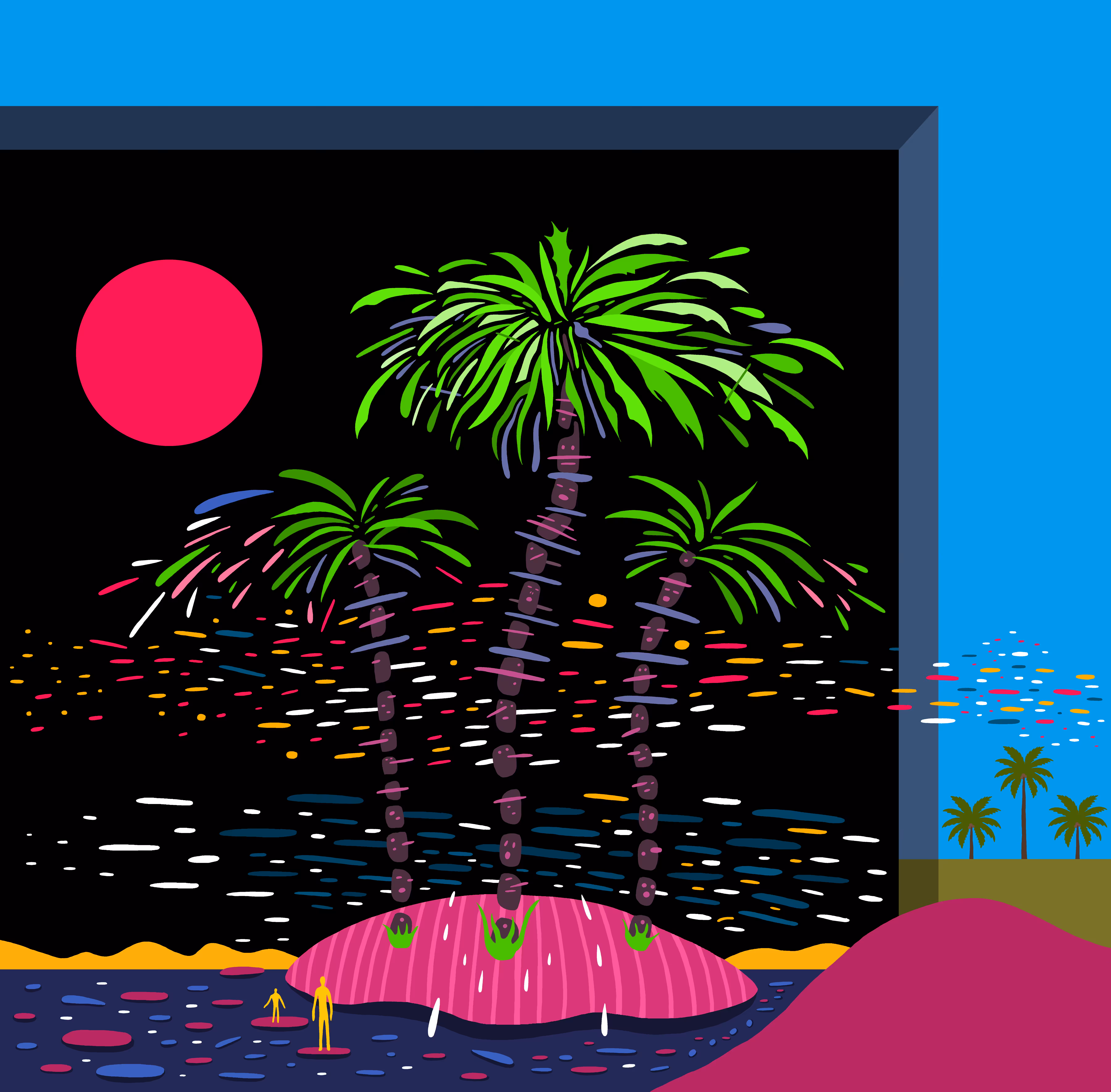 open editions: Neon Oasis