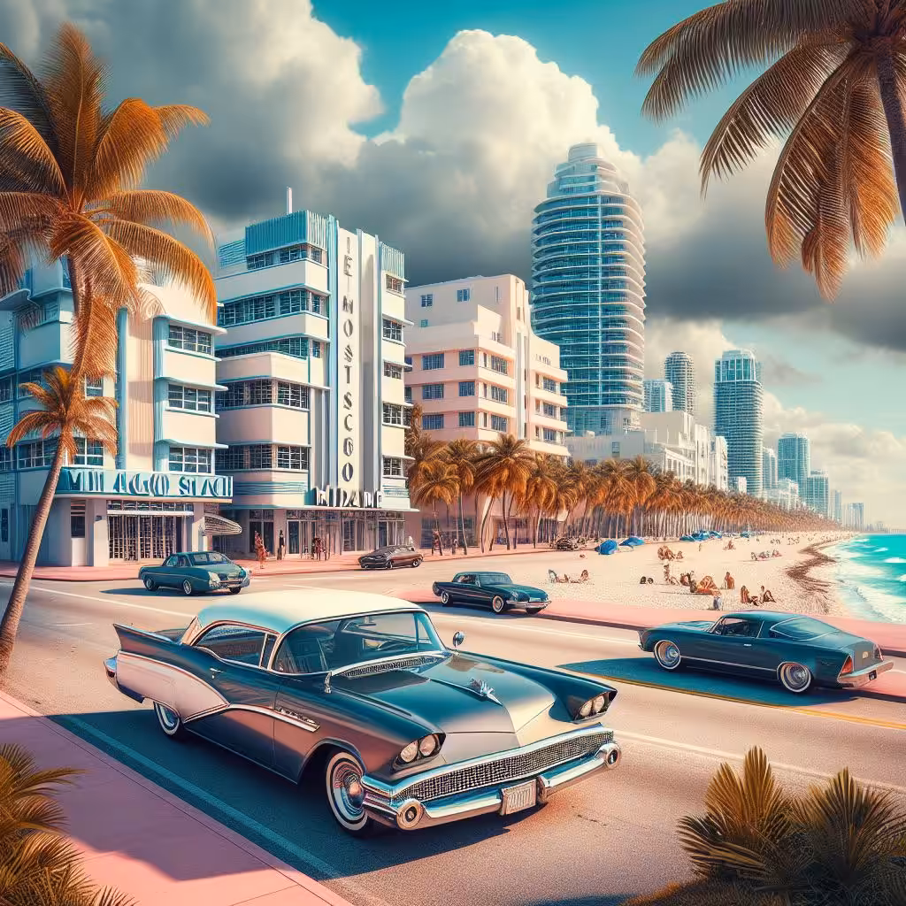 Miami Deco Time.