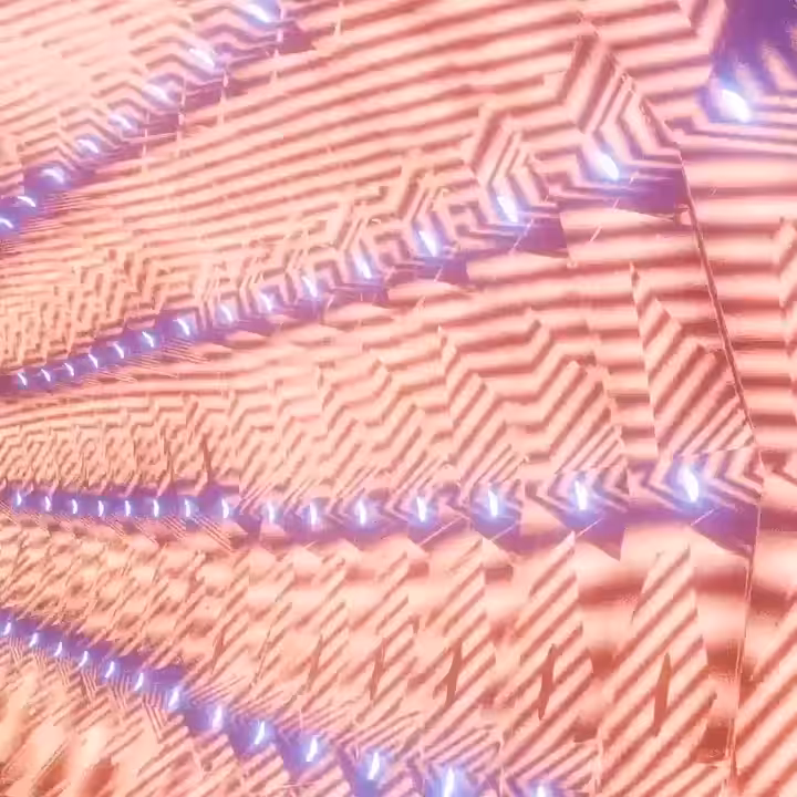 Trippy tunnel warp