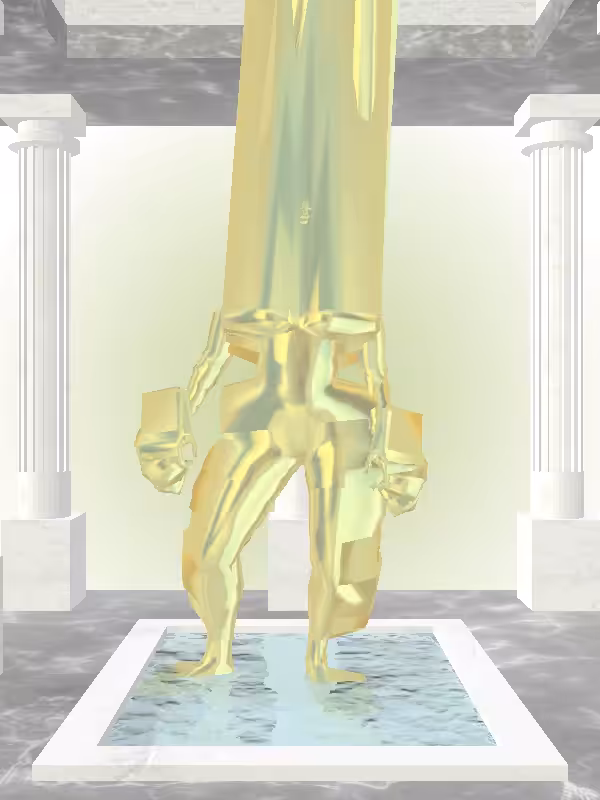 HeavenComputer: The Victorious Green-Golden Goblet Woman #2350