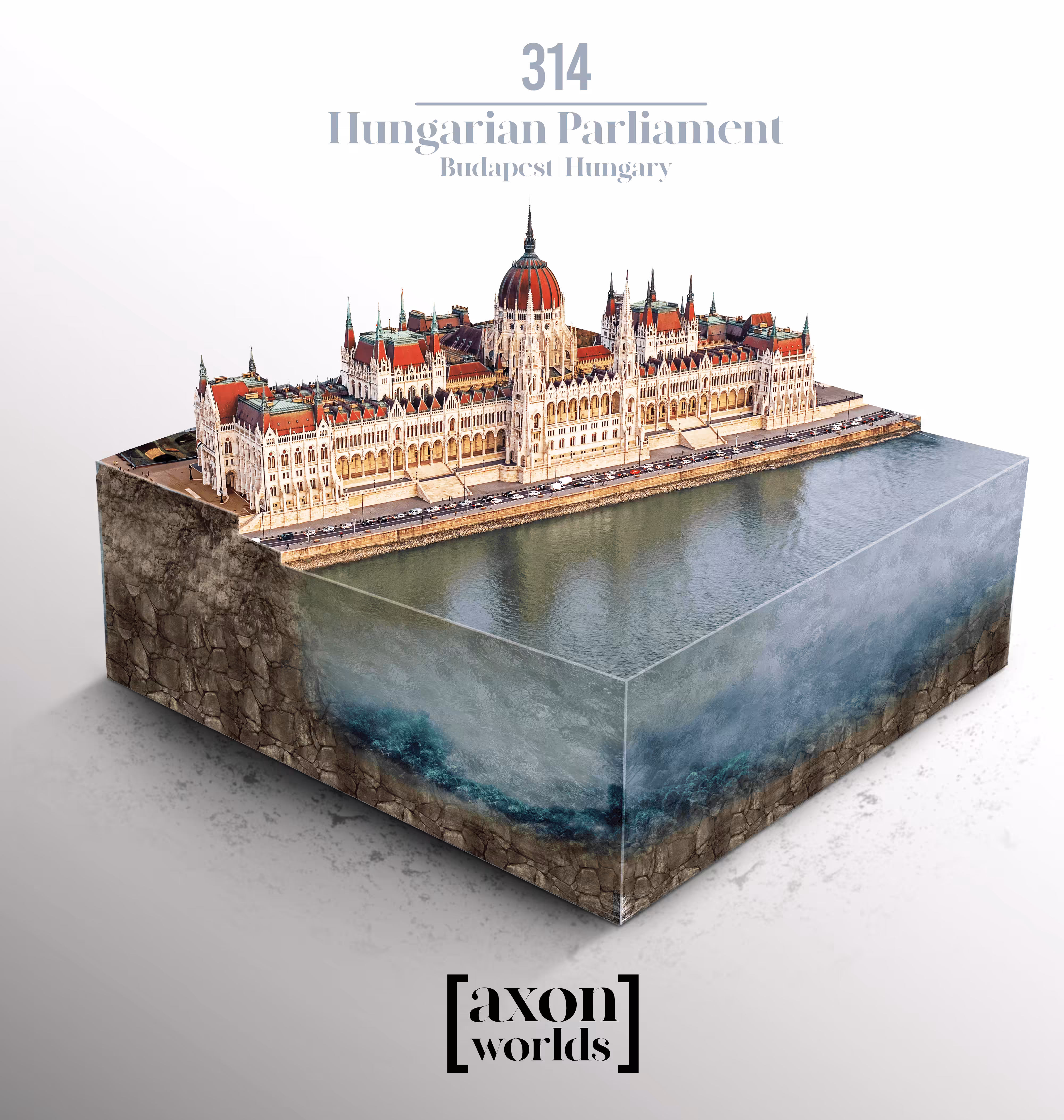 AXON WORLD | 314/1423 | HUNGARIAN PARLIMENT | BUDAPEST | HUNGARY | MICRO WORLD