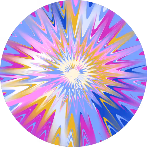 Beautiful, Fair Breezy, Ever Ardent Implosion Painting