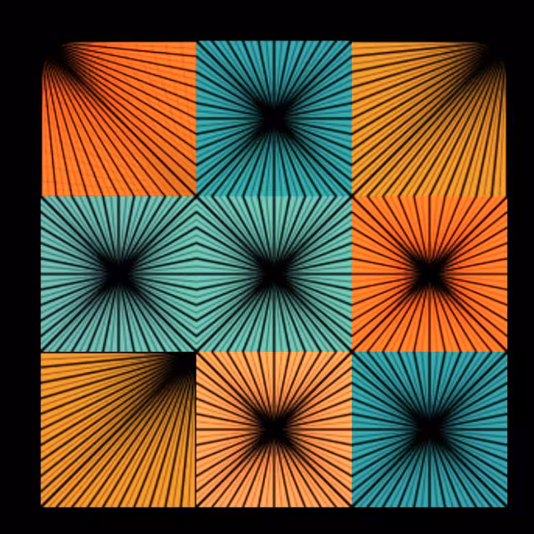 Hash Tiles #9