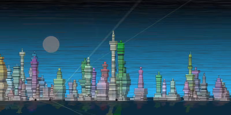 Fictional Cityscapes #101
