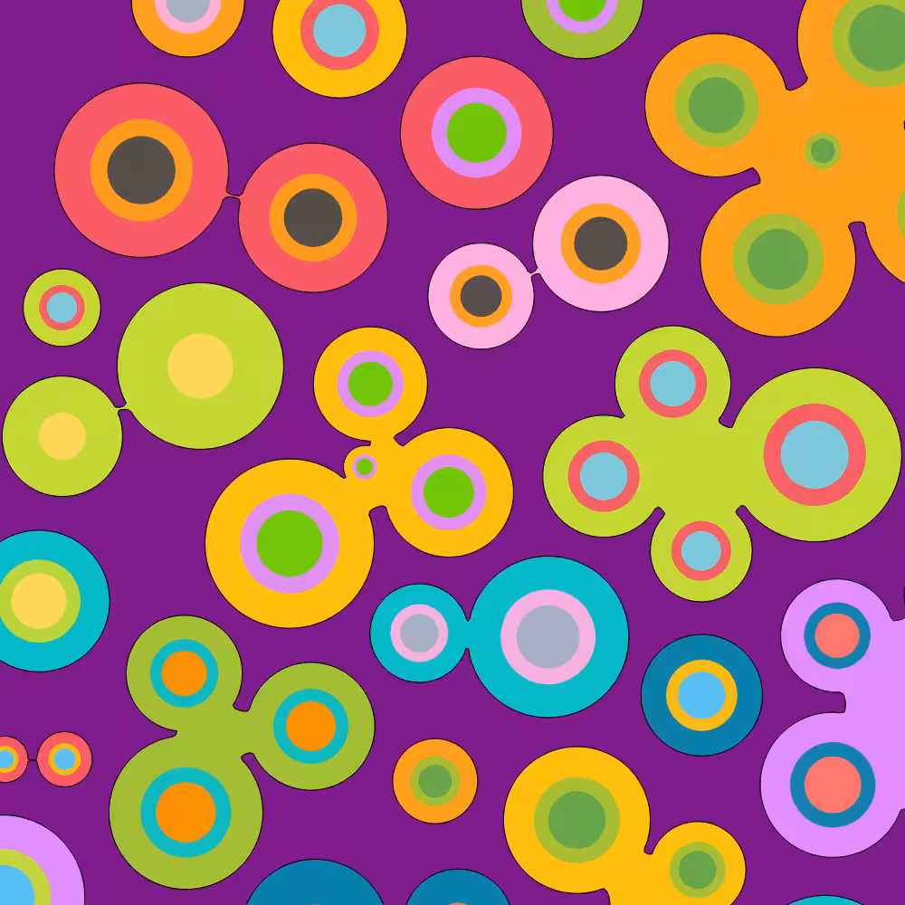 Colorful cartoon shapes(free edition) #28