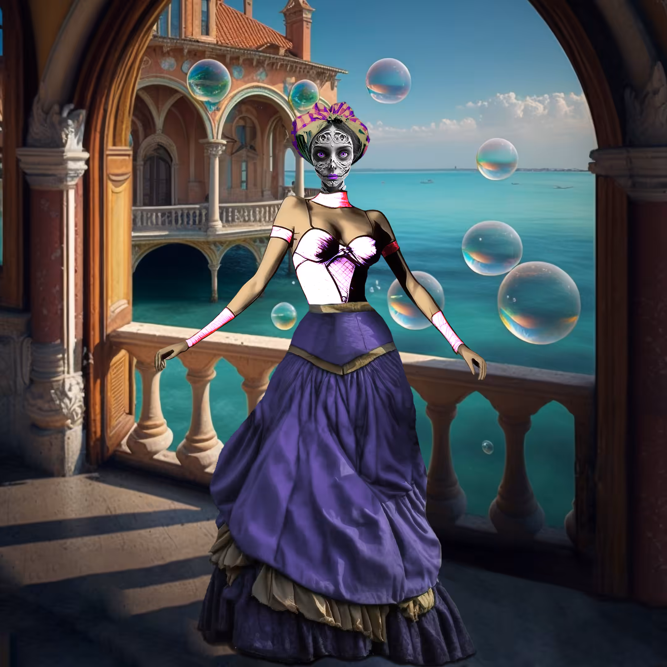 The Masked Lady in Venice #1