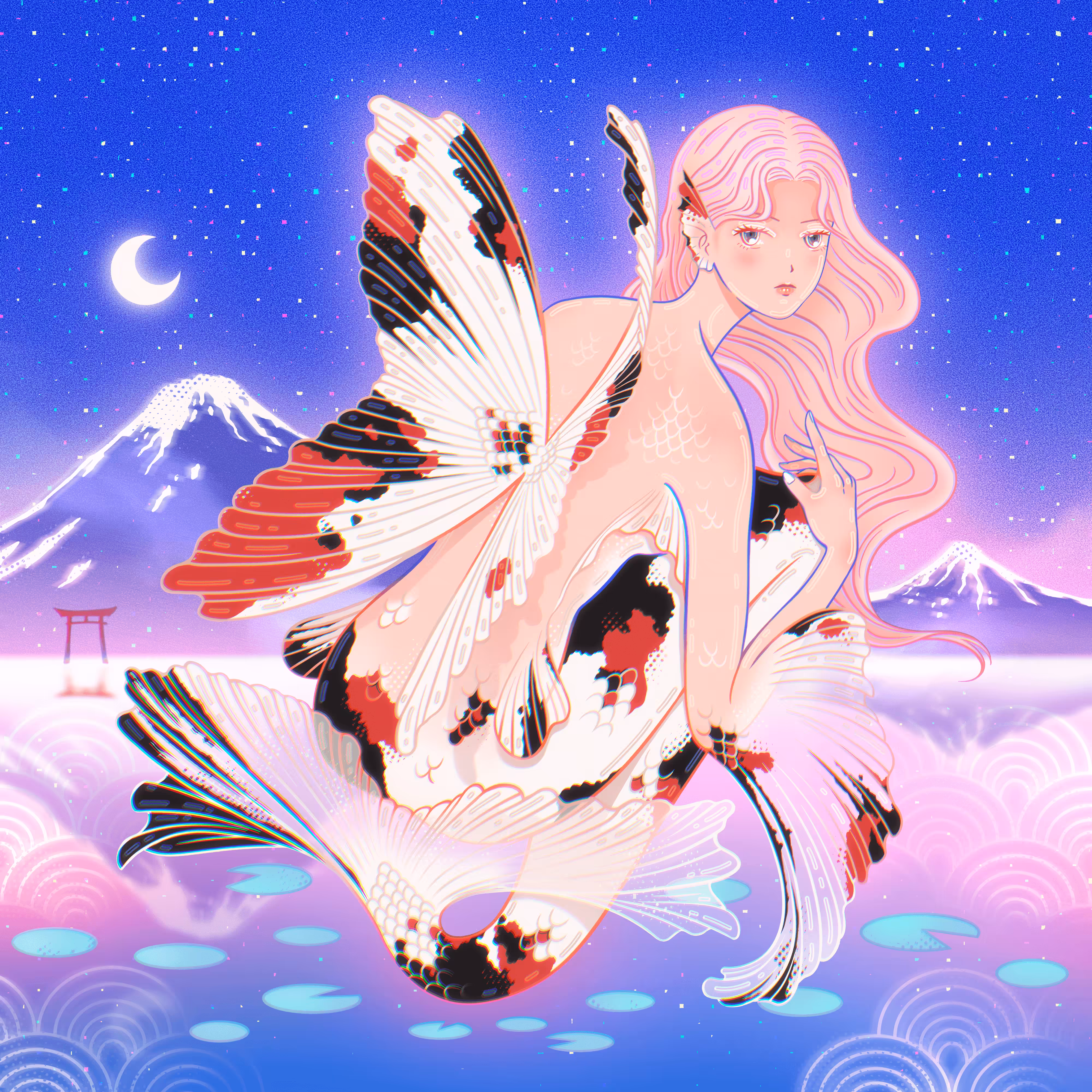 WINGS #014 | Koi Mermaid