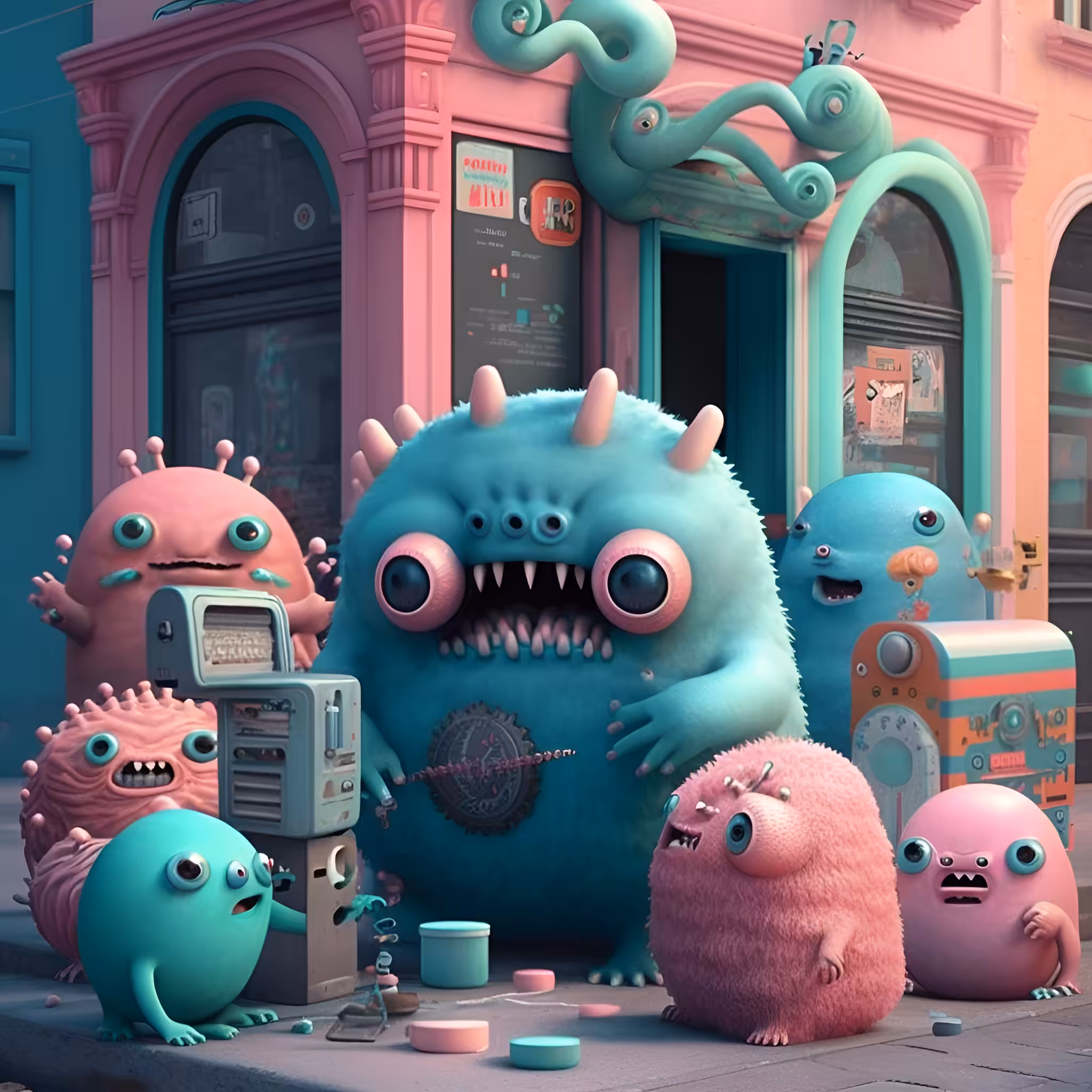 Funny Monsters #31